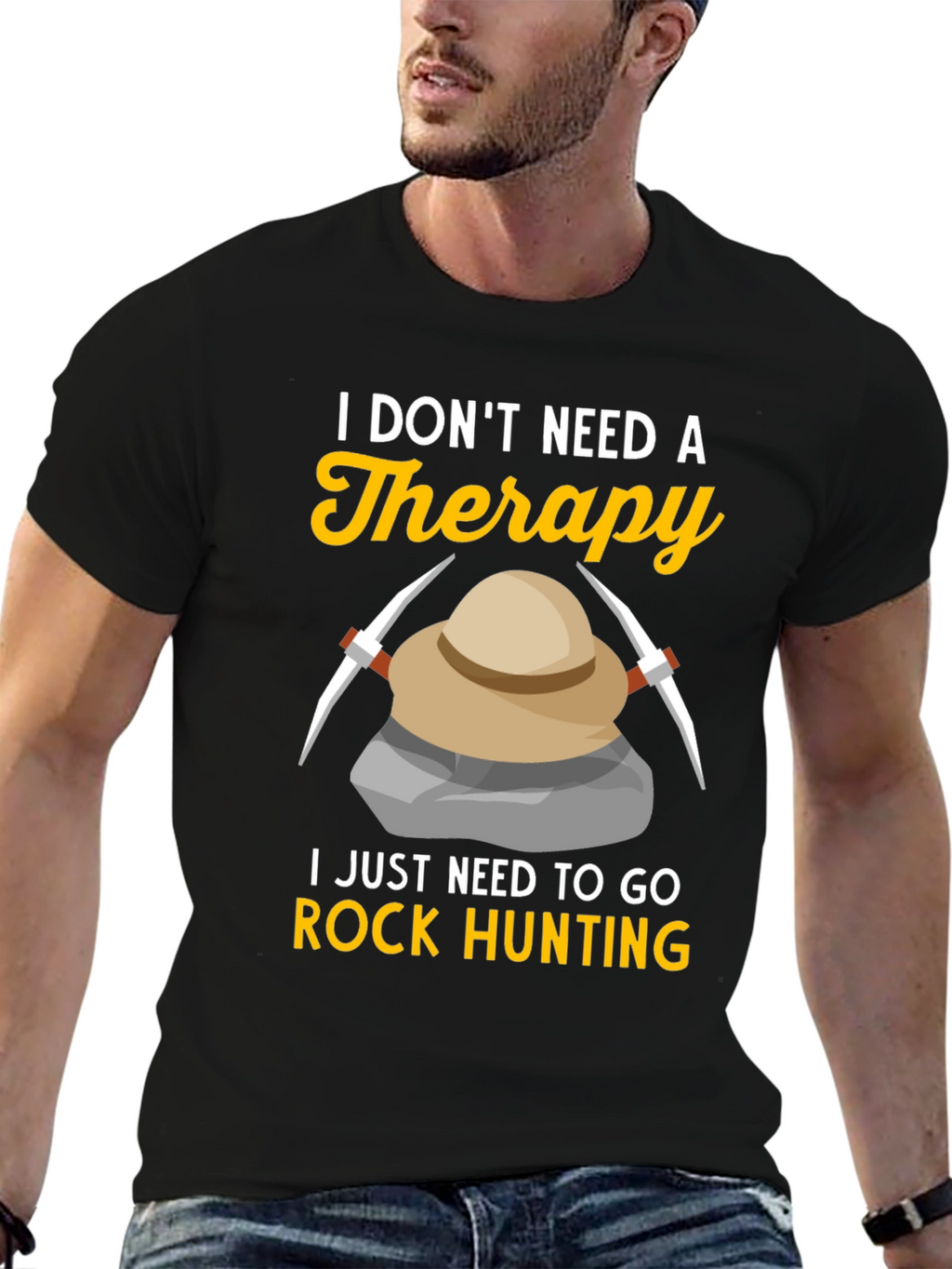 Rock Hunting Therapy T-Shirt