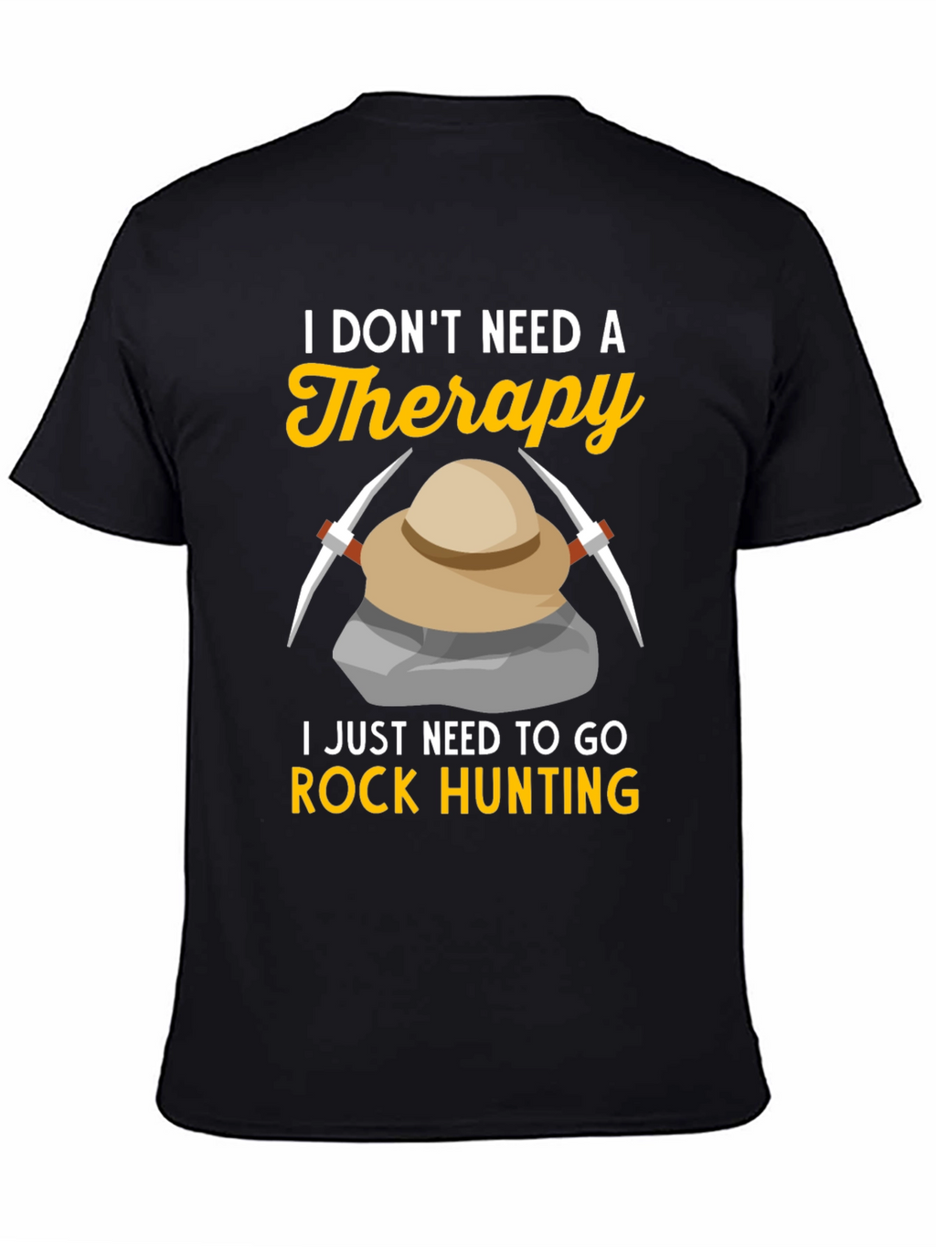 Rock Hunting Therapy T-Shirt