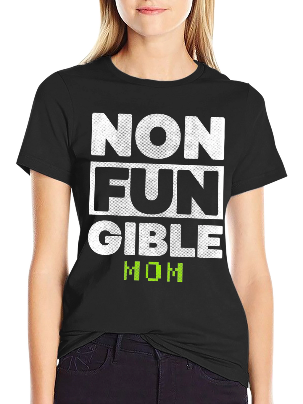 Non Fungible Mom T-Shirt Novelty Tee