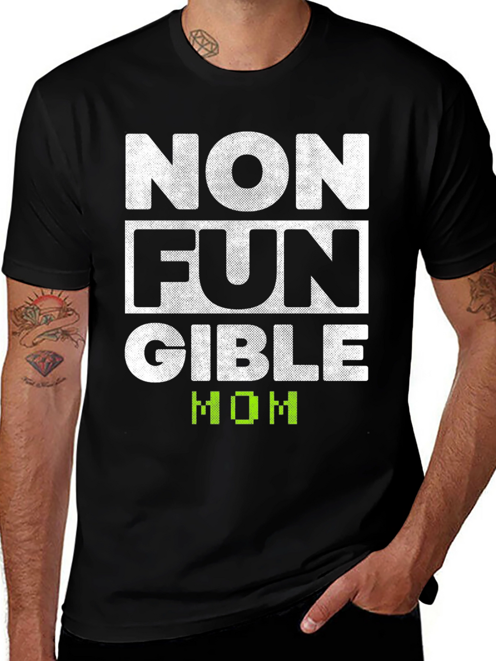 Non Fungible Mom T-Shirt Novelty Tee