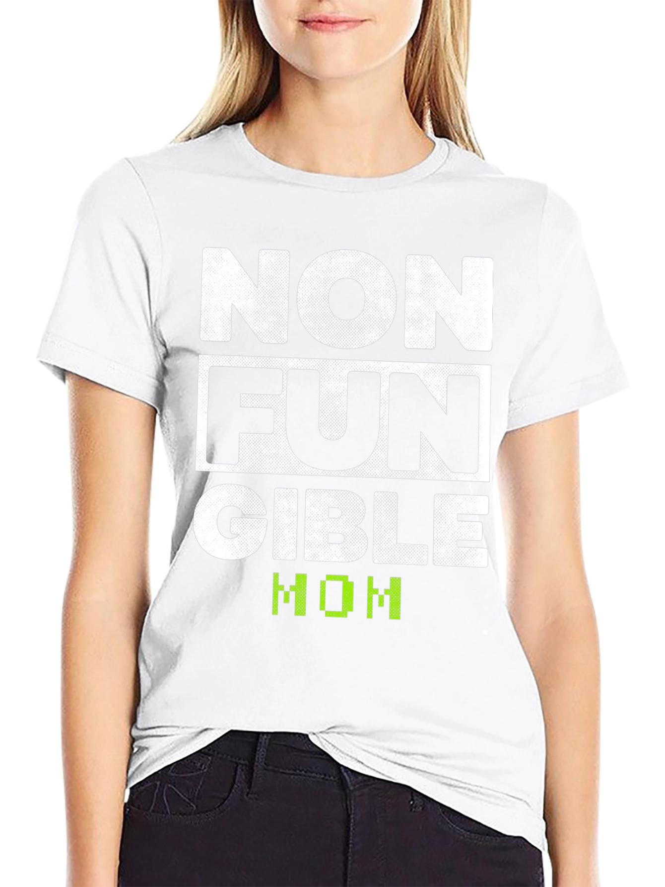Non Fungible Mom T-Shirt Novelty Tee