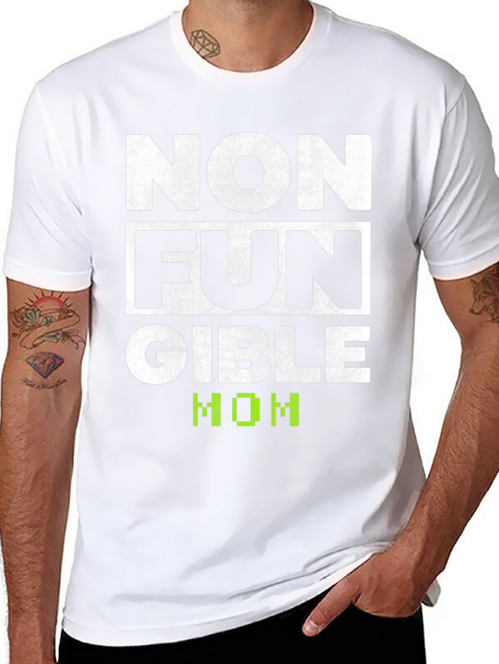 Non Fungible Mom T-Shirt Novelty Tee