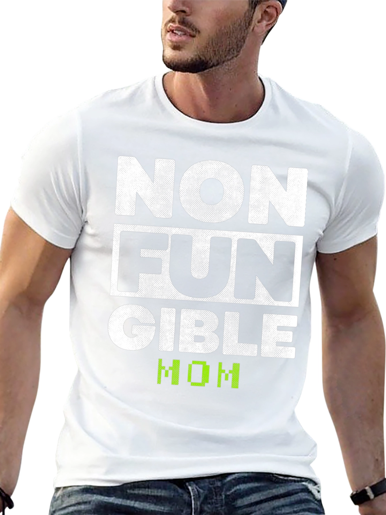 Non Fungible Mom T-Shirt Novelty Tee
