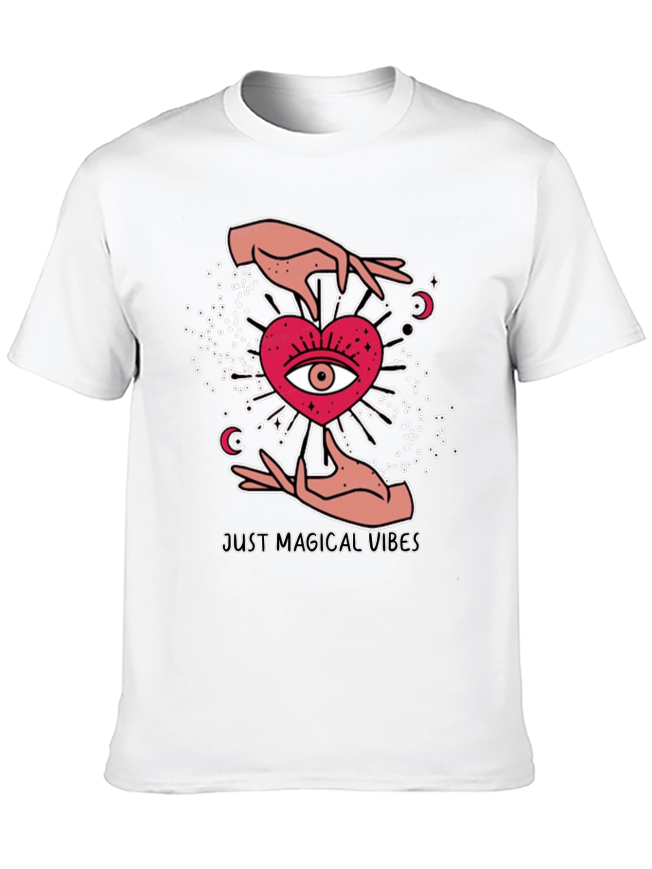 Magical Vibes Black Graphic Tee