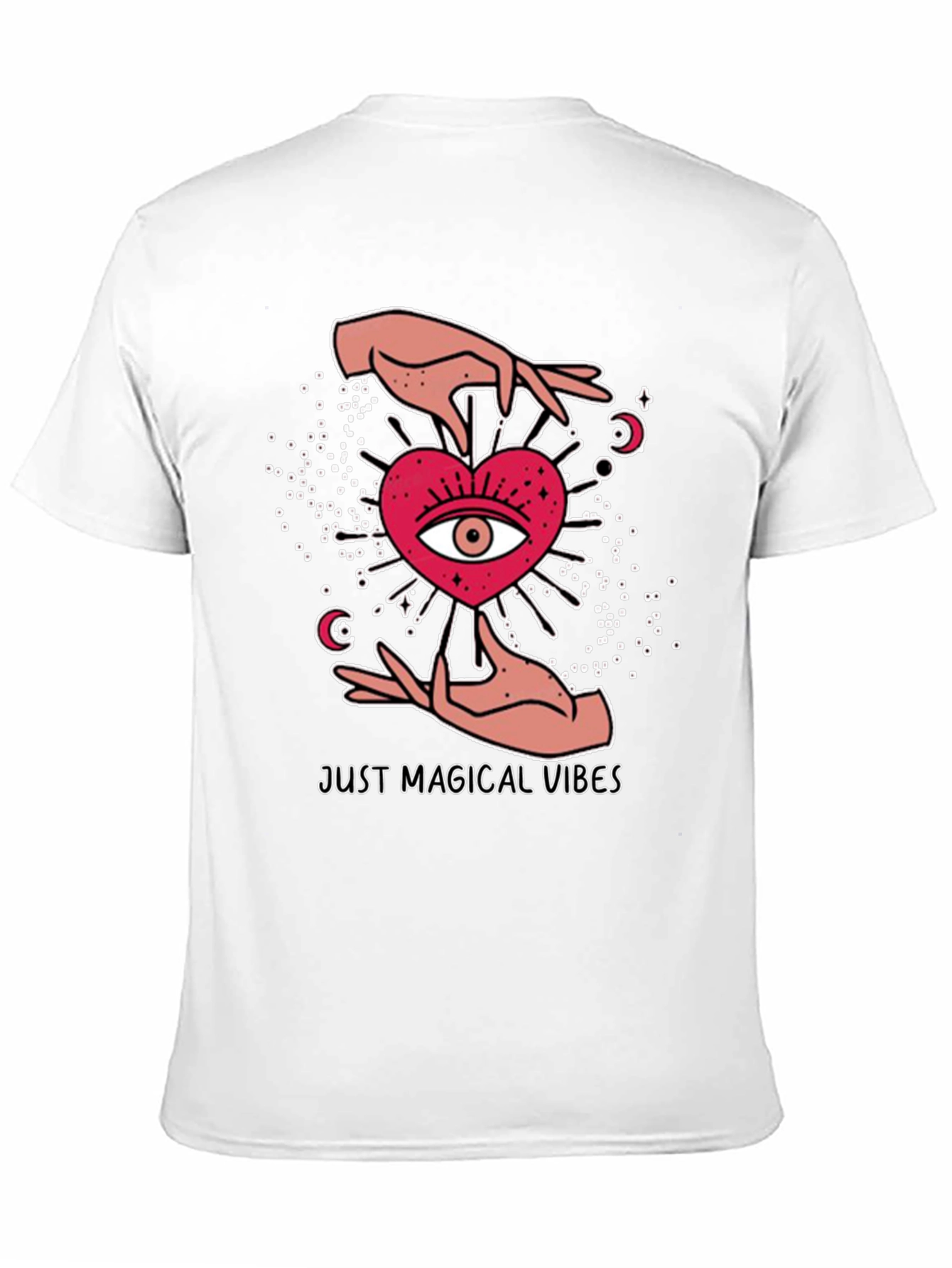 Magical Vibes Black Graphic Tee