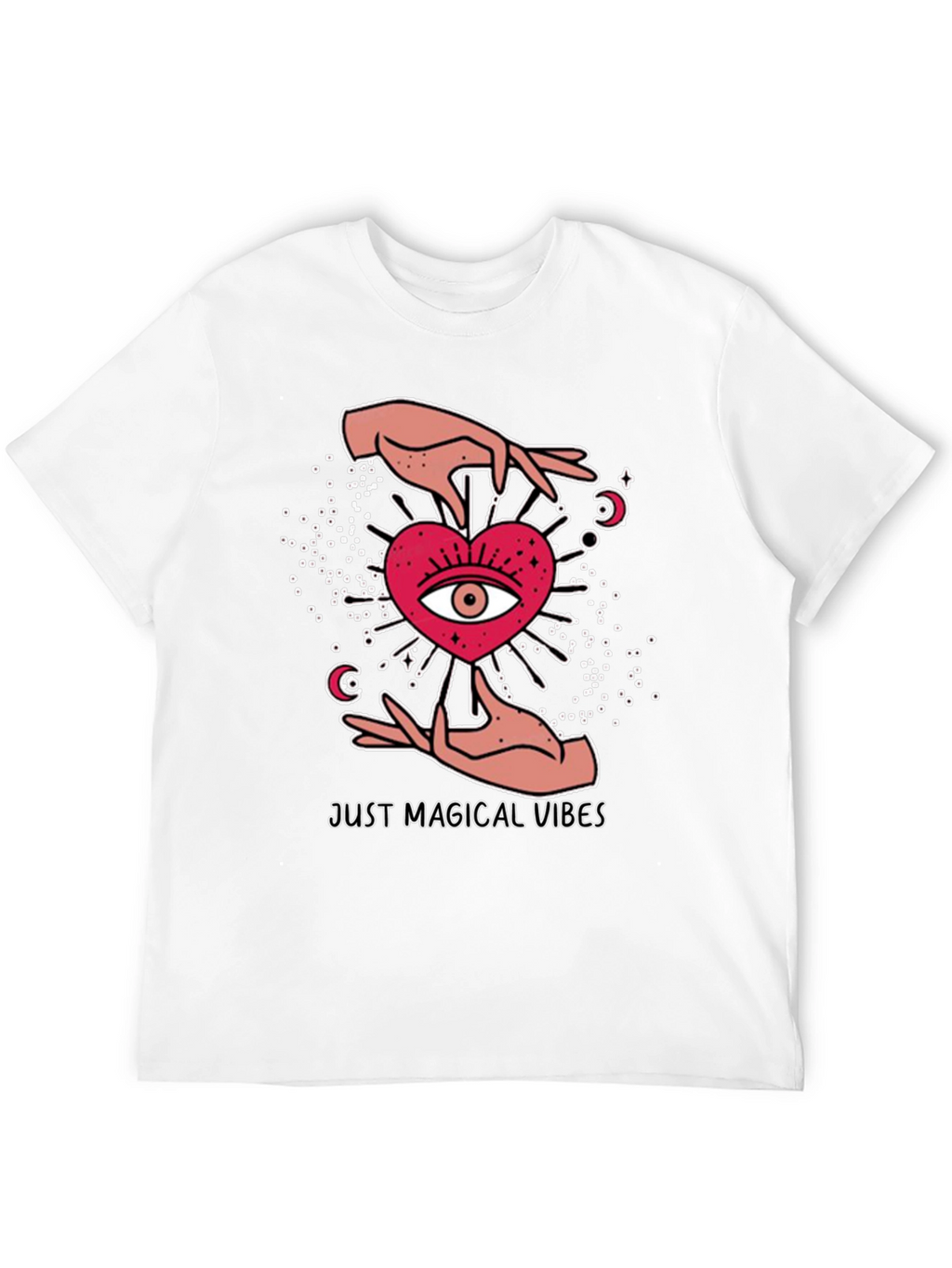 Magical Vibes Black Graphic Tee