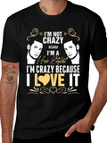 Crazy Hair Stylist Graphic Tee