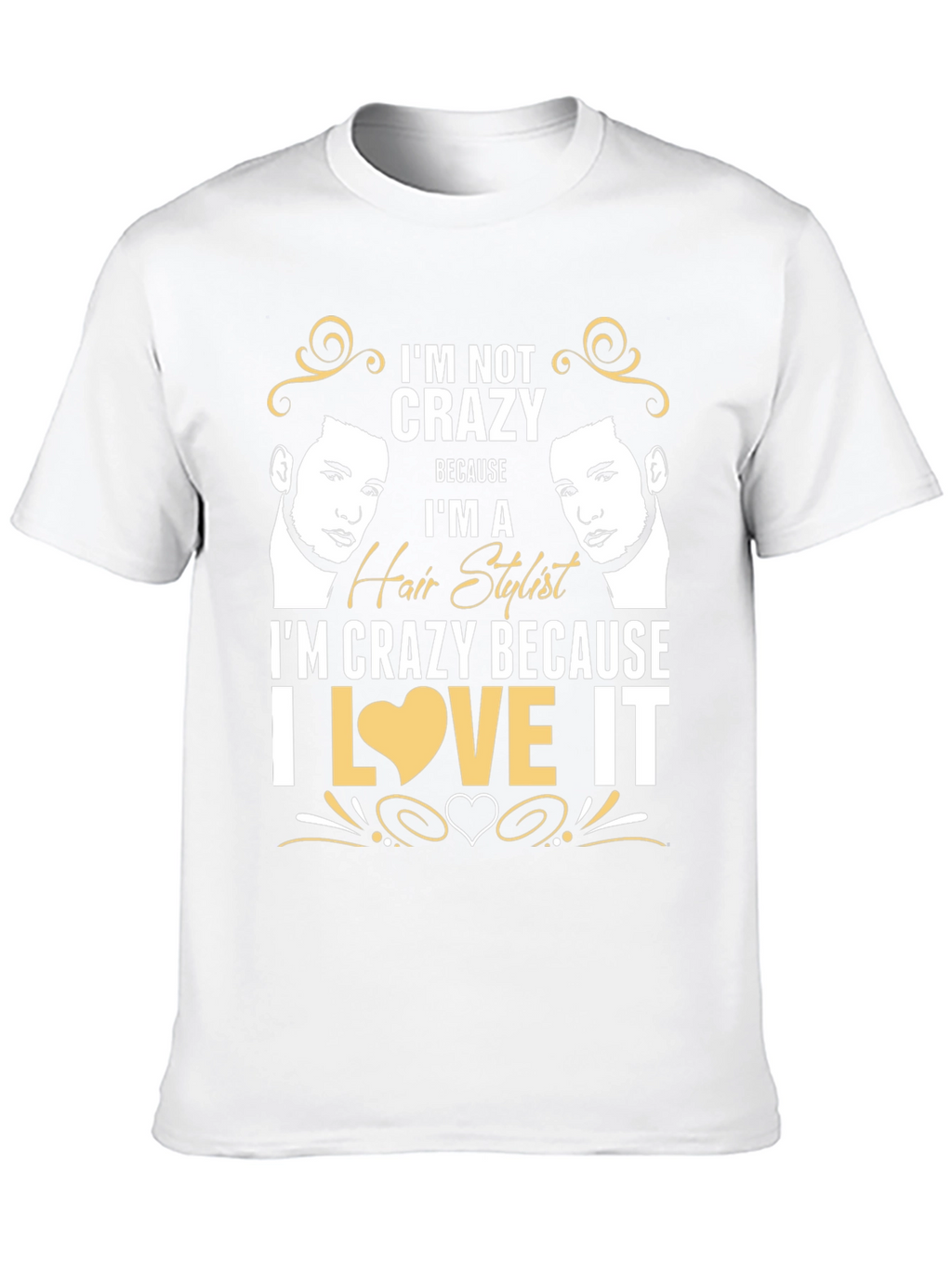 Crazy Hair Stylist Graphic Tee