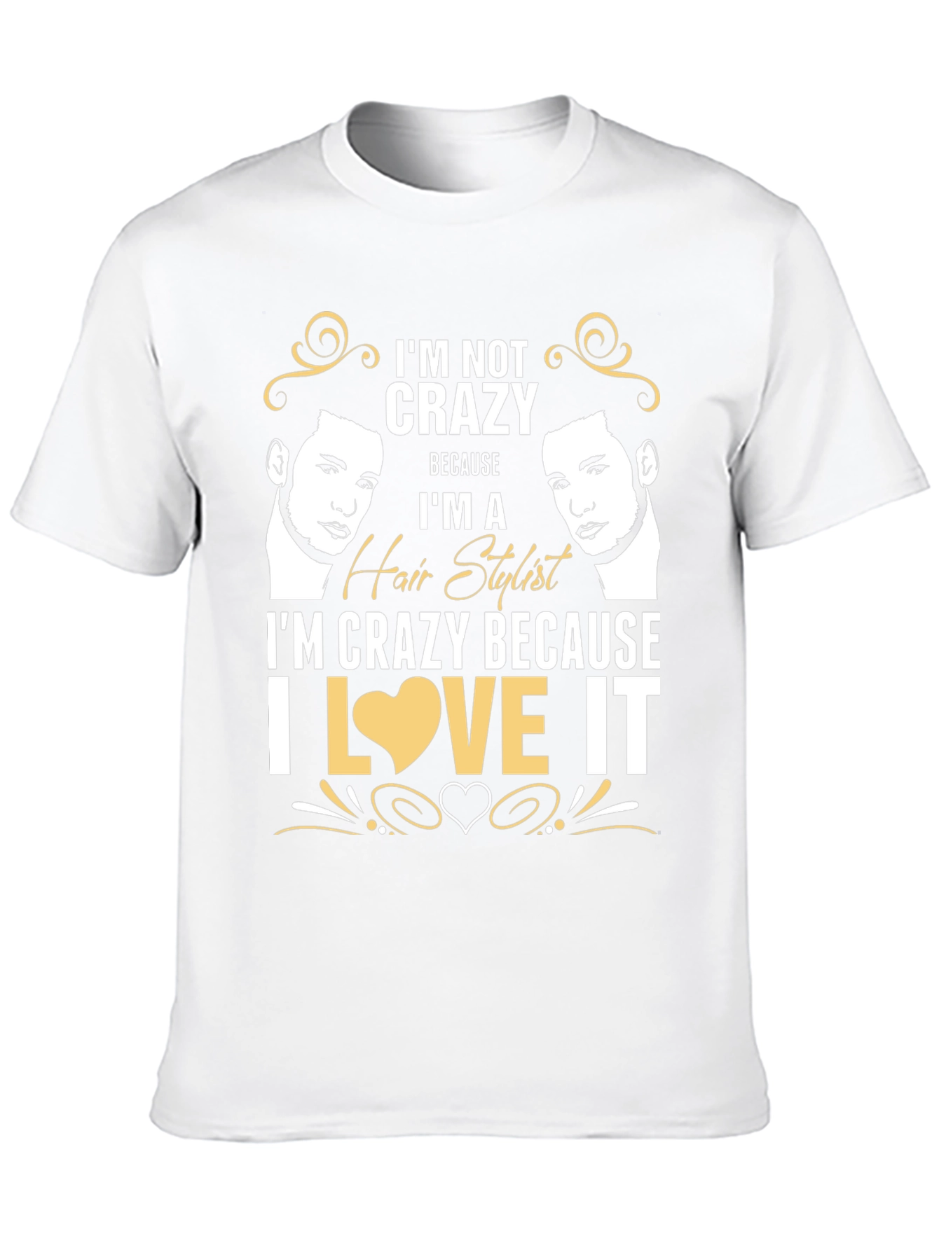 Crazy Hair Stylist Graphic Tee