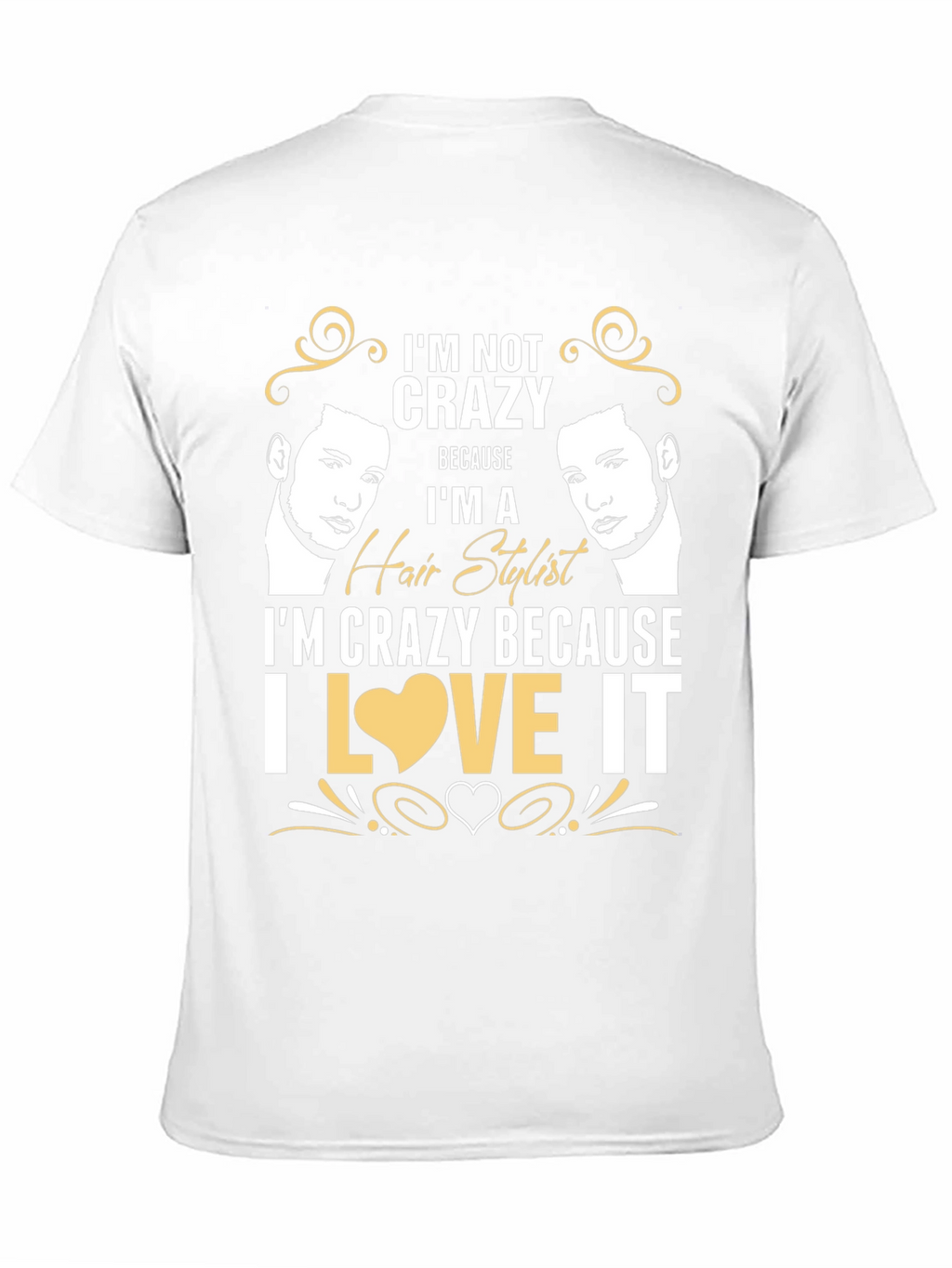 Crazy Hair Stylist Graphic Tee