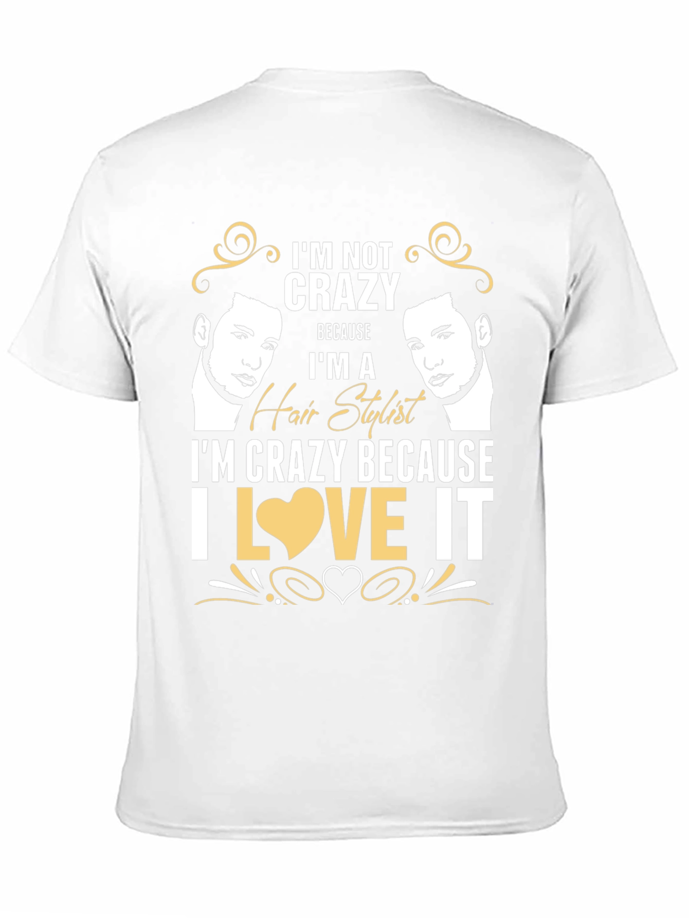 Crazy Hair Stylist Graphic Tee