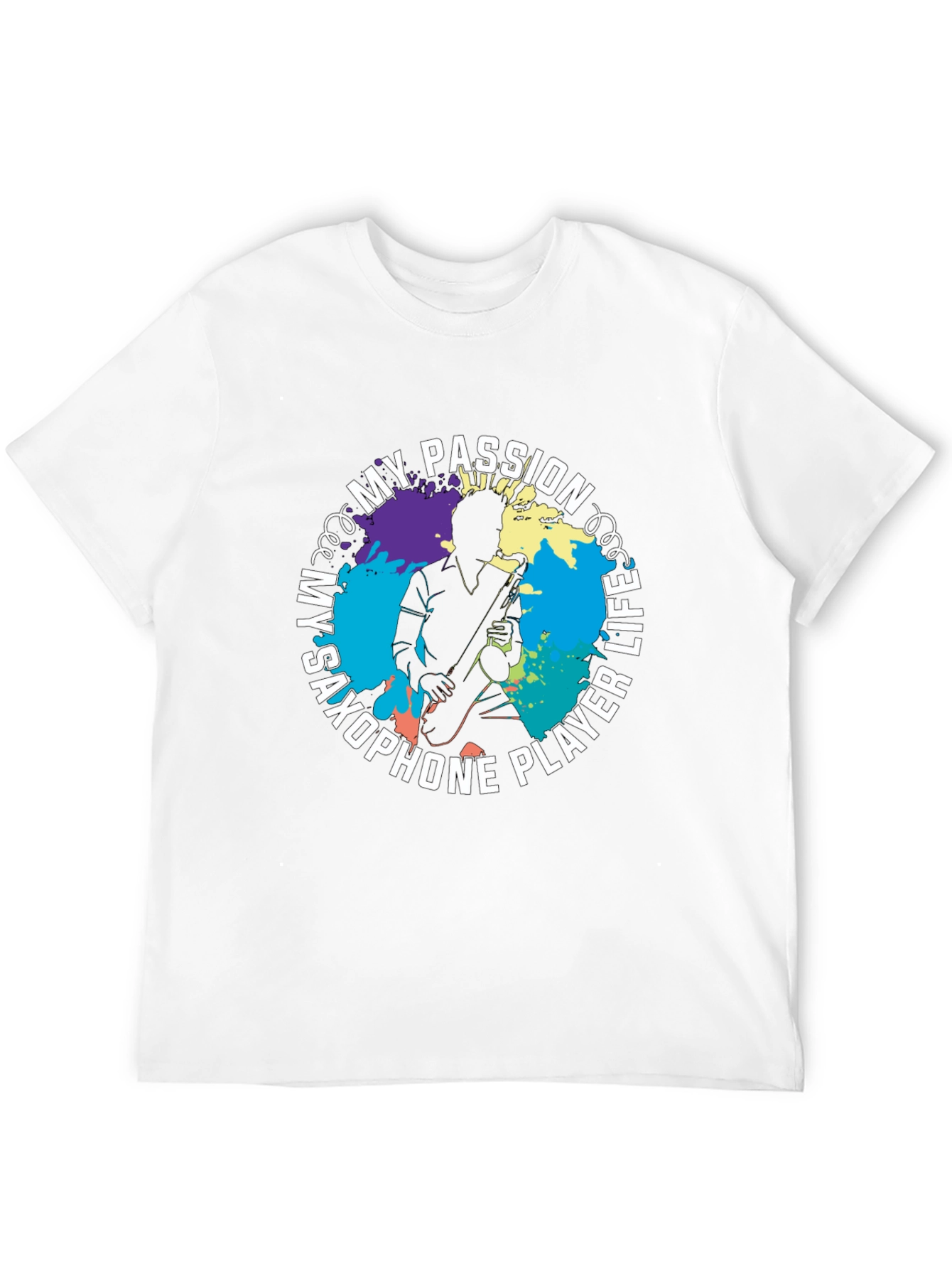 My Saxophone Player Life Graphic T-Shirt