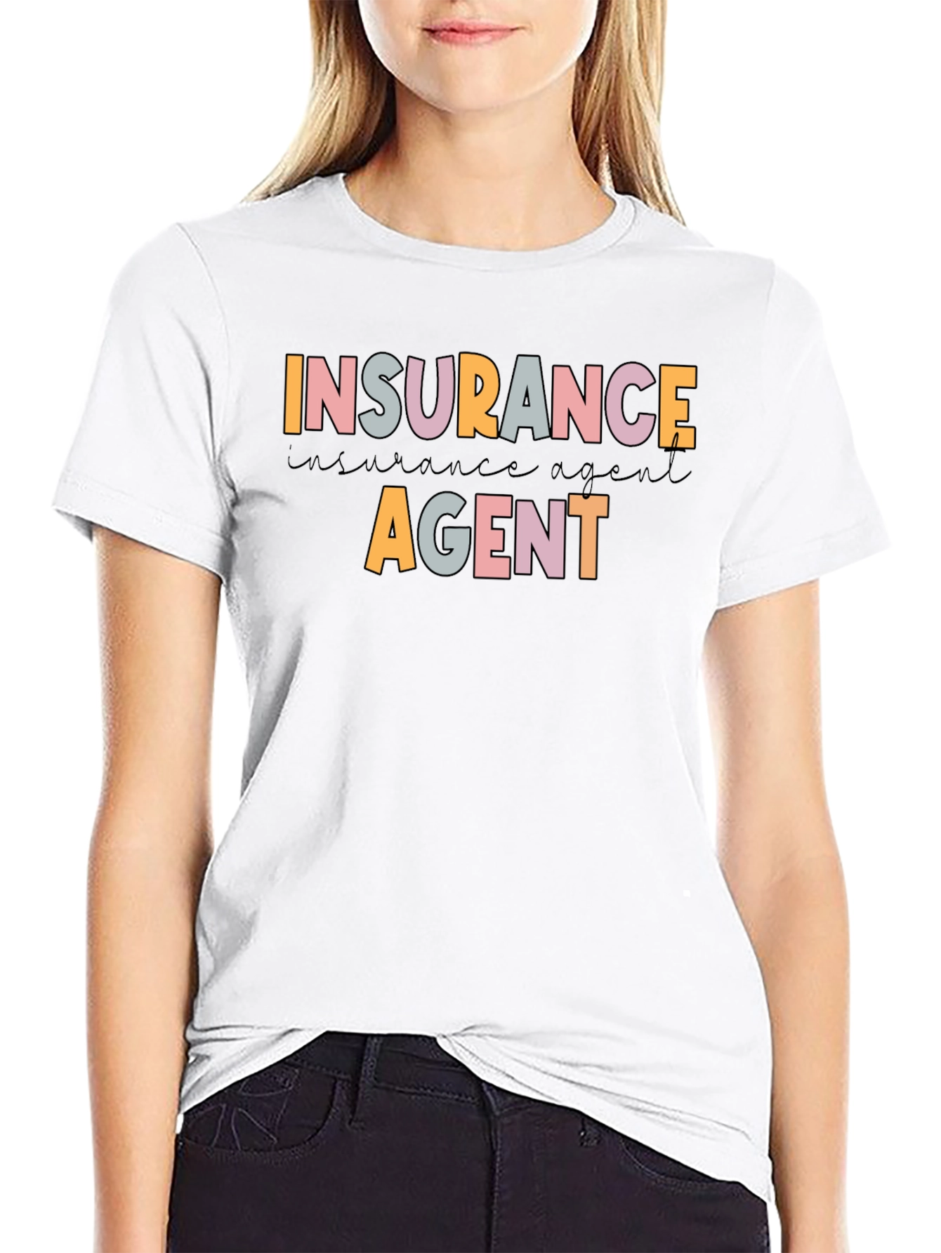Insurance Agent Graphic T-Shirt