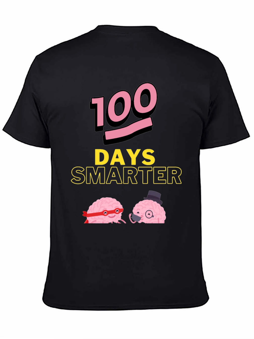 100 Days Smarter Funny Brains T-Shirt