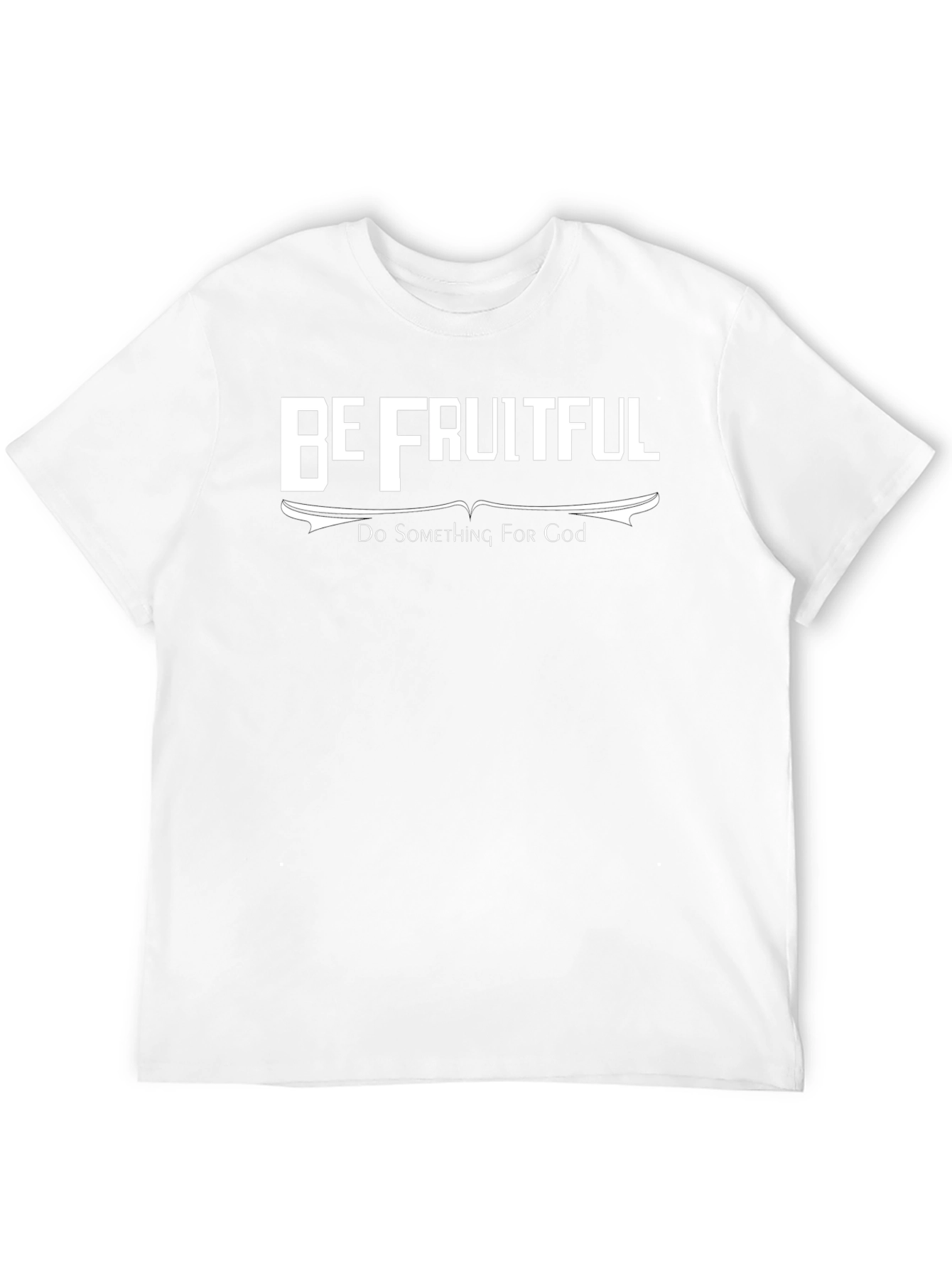 Be Fruitful Christian T-Shirt - Black