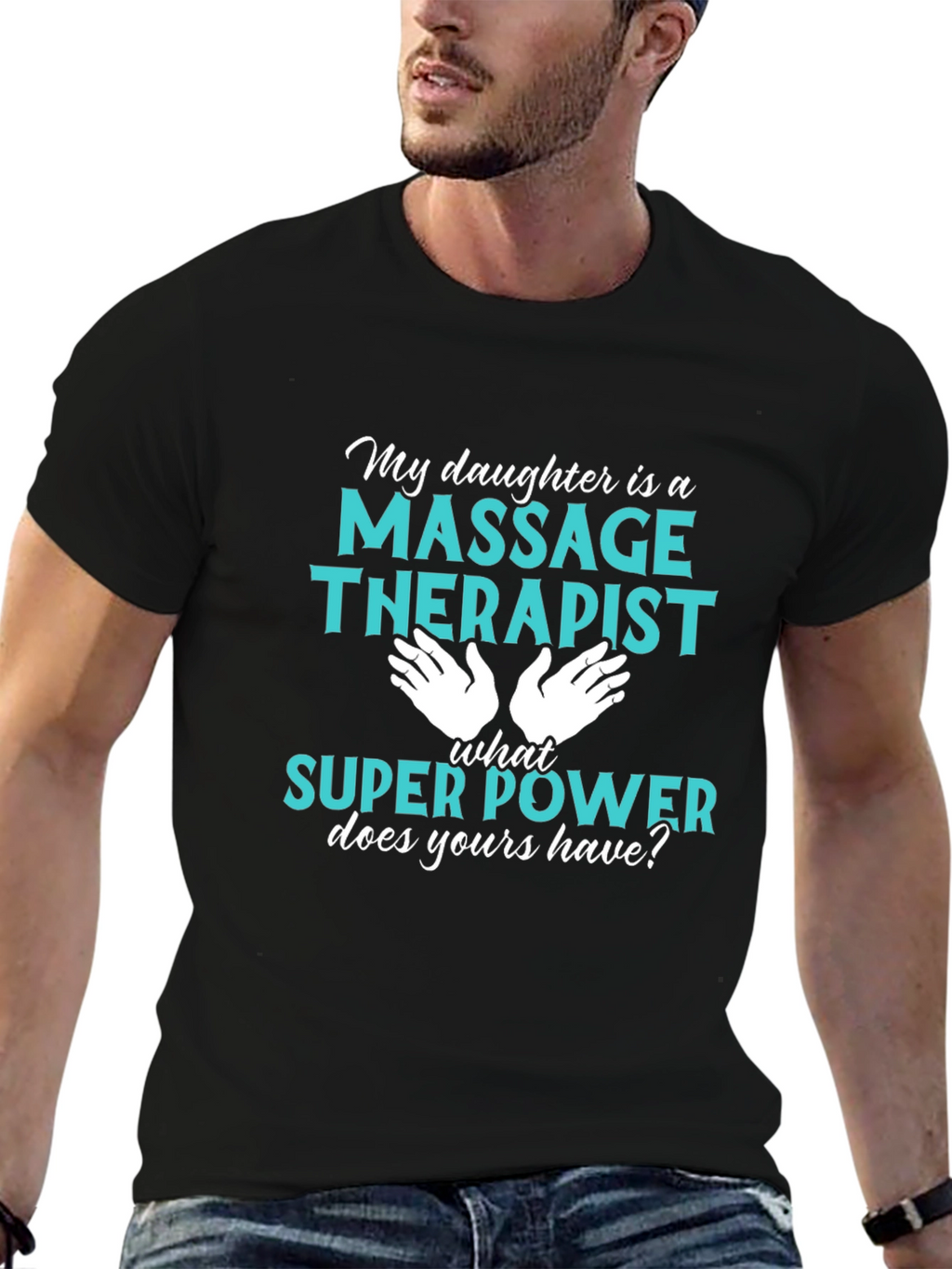 Massage Therapist Superpower Tee