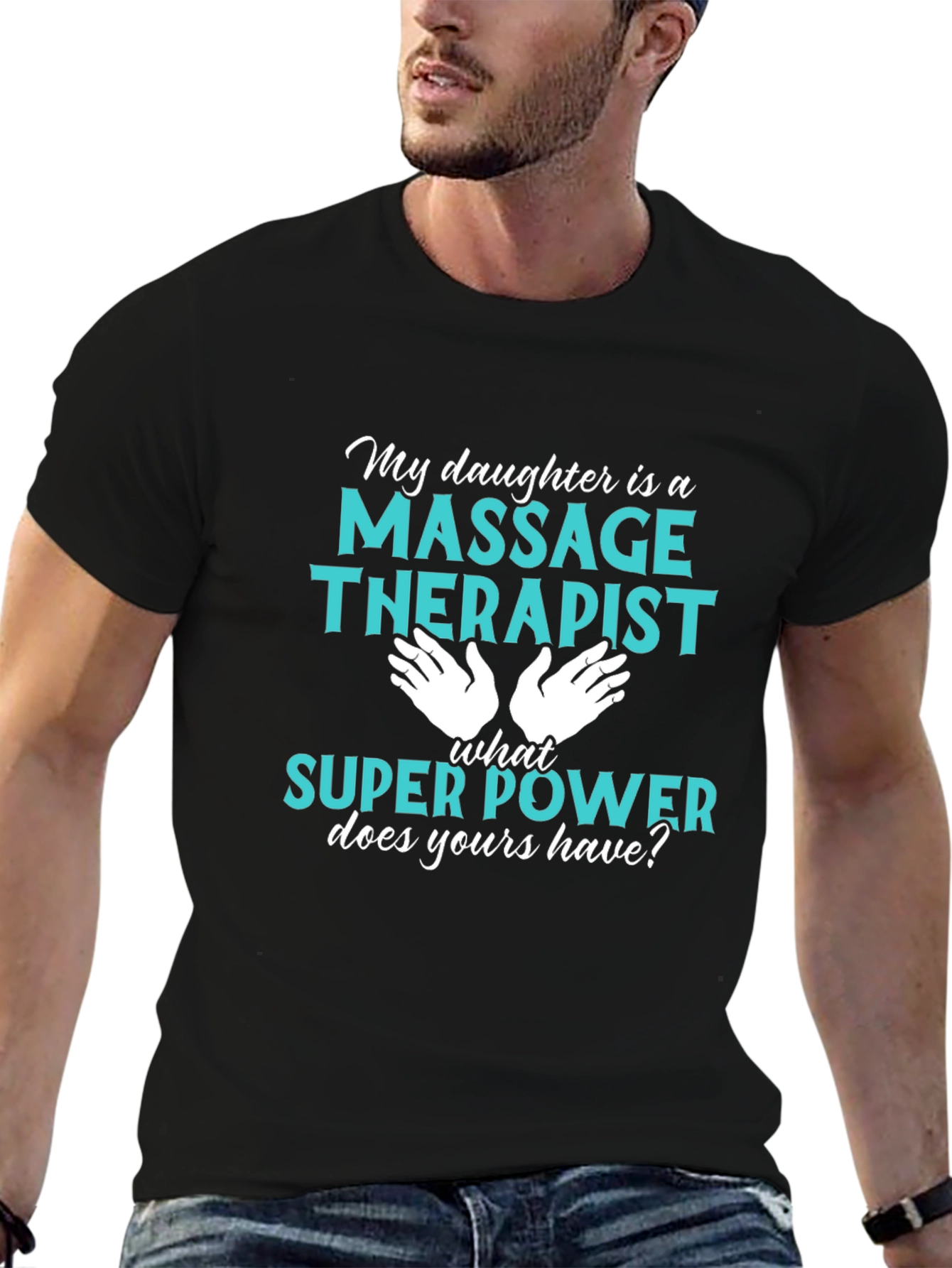 Massage Therapist Superpower Tee