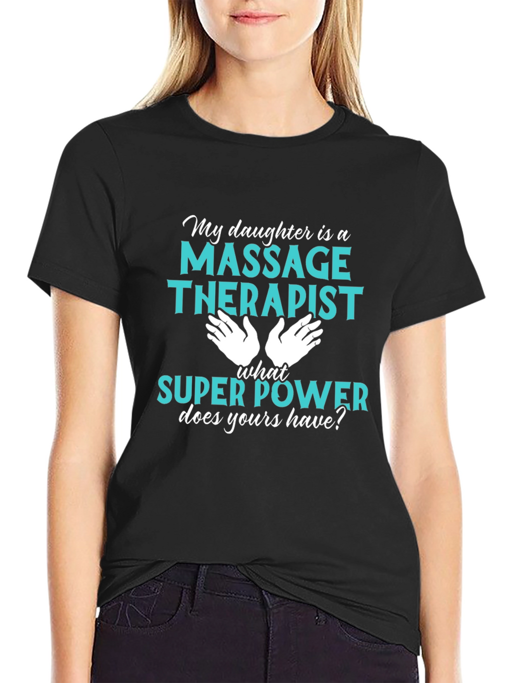 Massage Therapist Superpower Tee