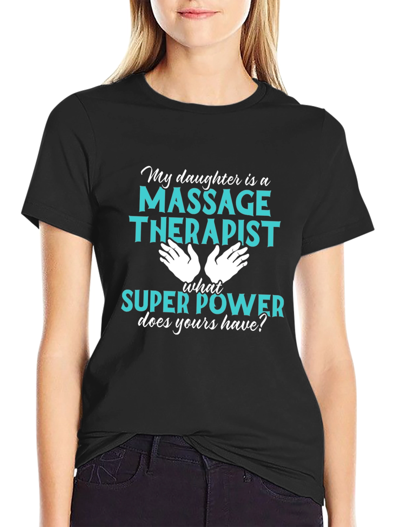 Massage Therapist Superpower Tee