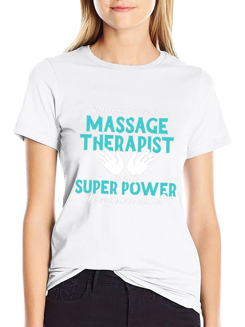 Massage Therapist Superpower Tee