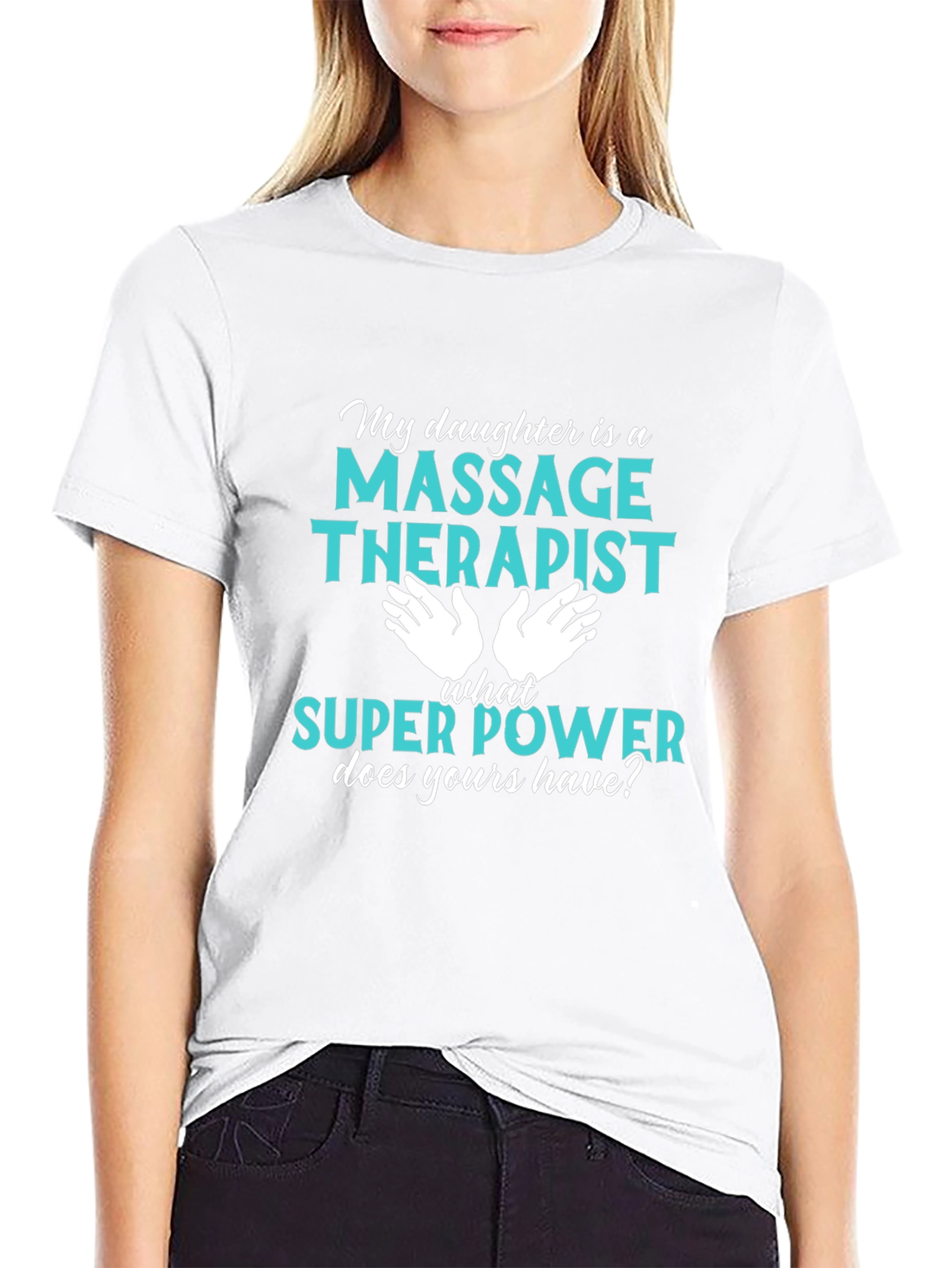 Massage Therapist Superpower Tee
