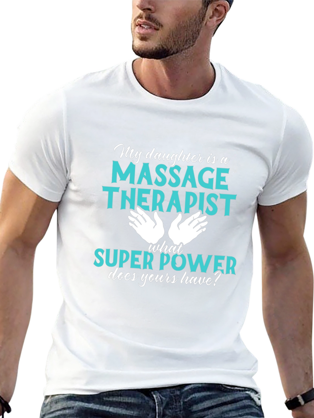 Massage Therapist Superpower Tee