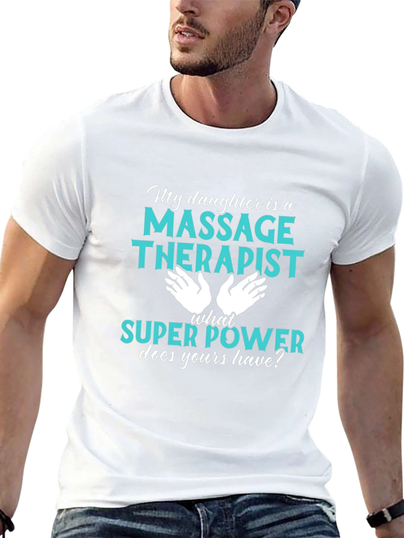 Massage Therapist Superpower Tee