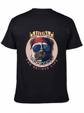 Rocking Retired Life Bulldog Graphic Tee