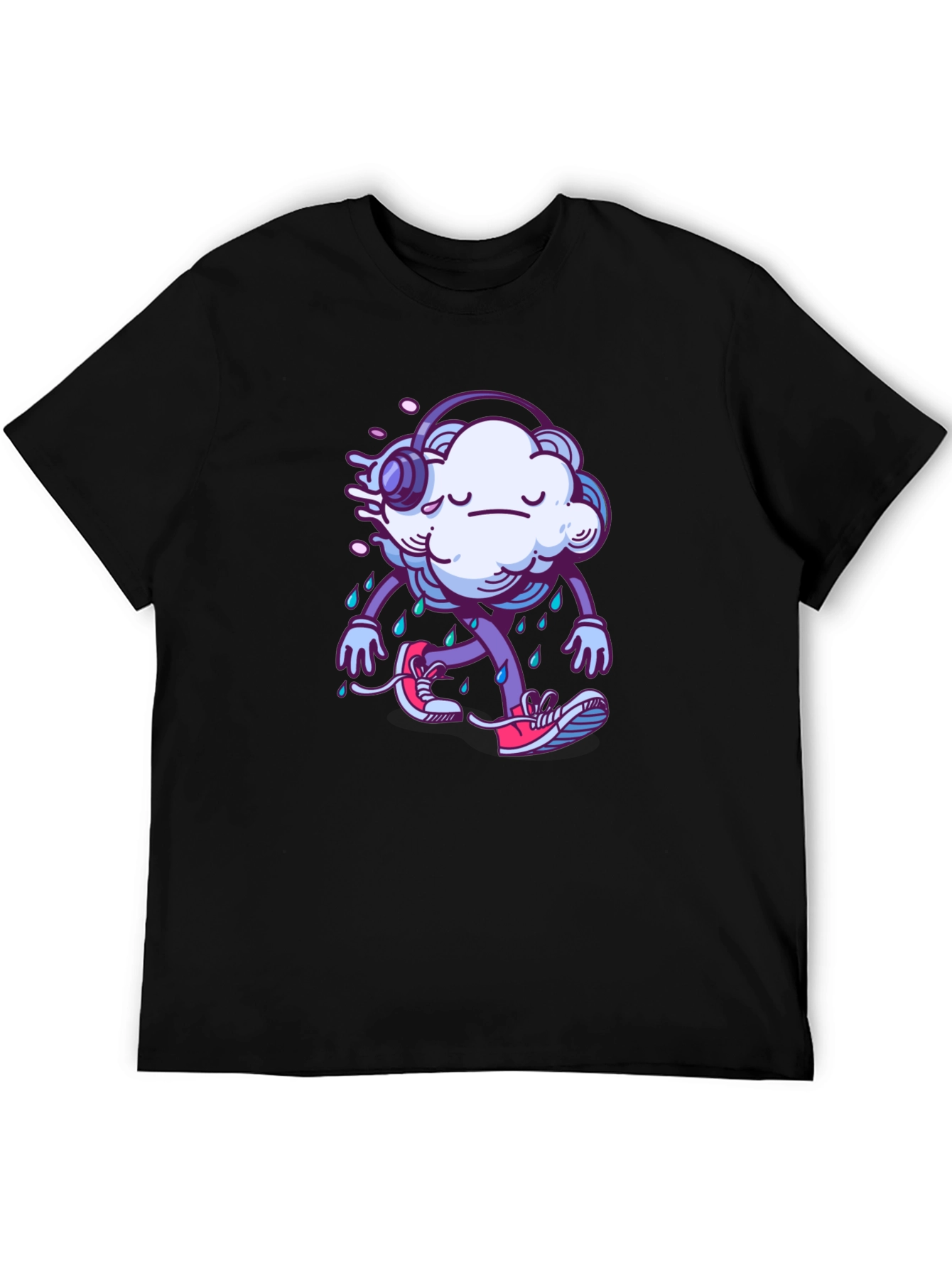 Rainy Cloud Graphic T-Shirt