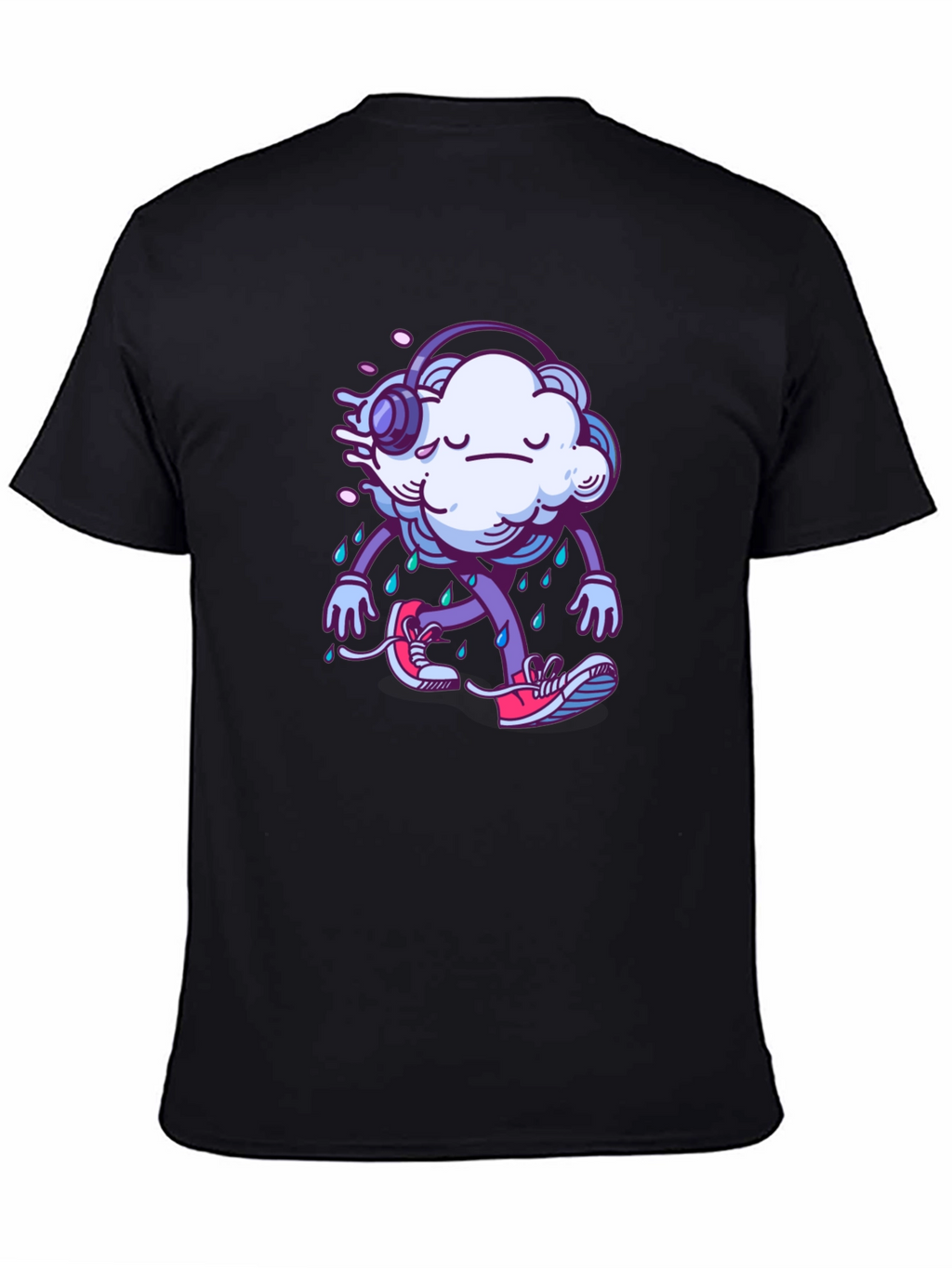Rainy Cloud Graphic T-Shirt