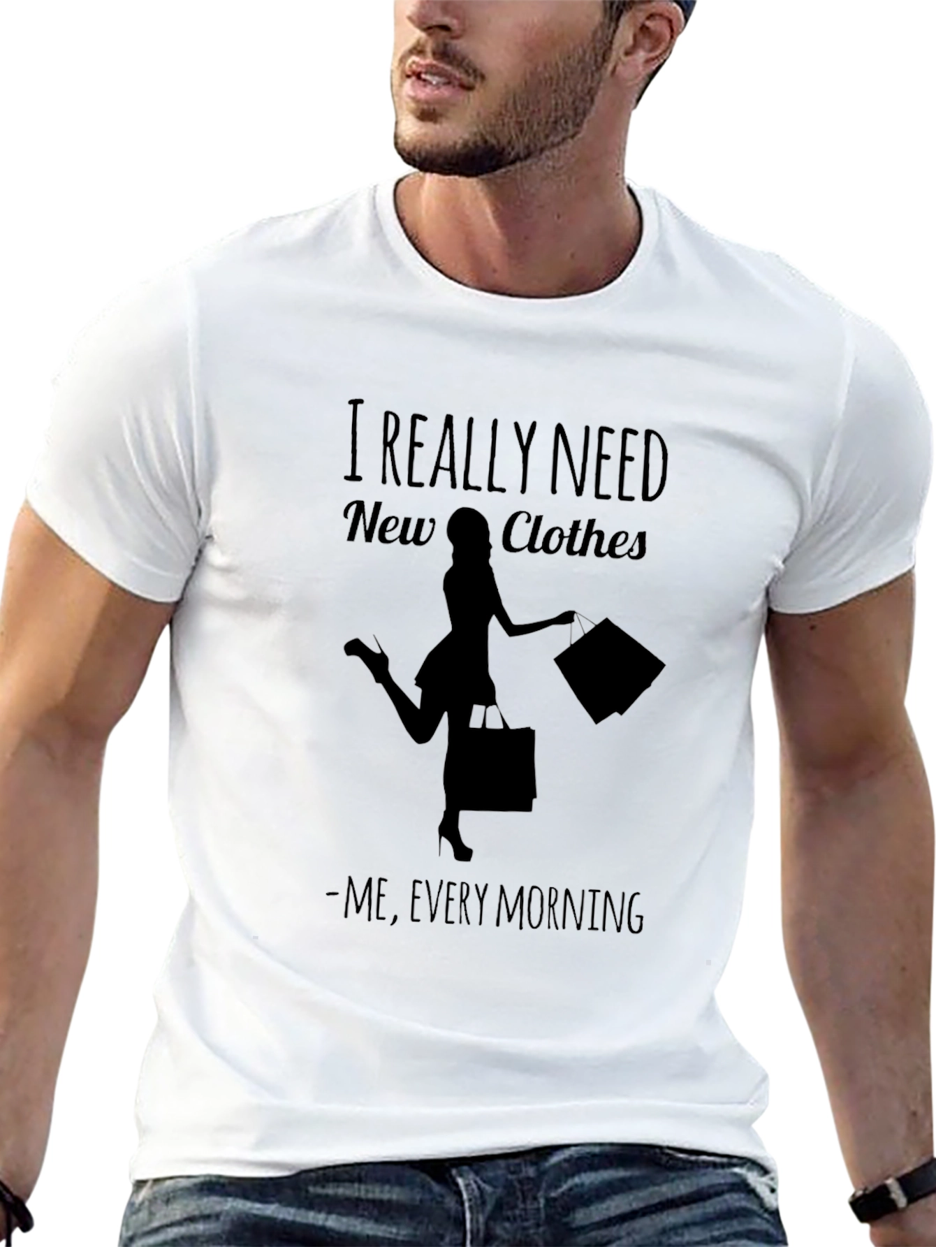 I Need New Clothes Graphic Tee