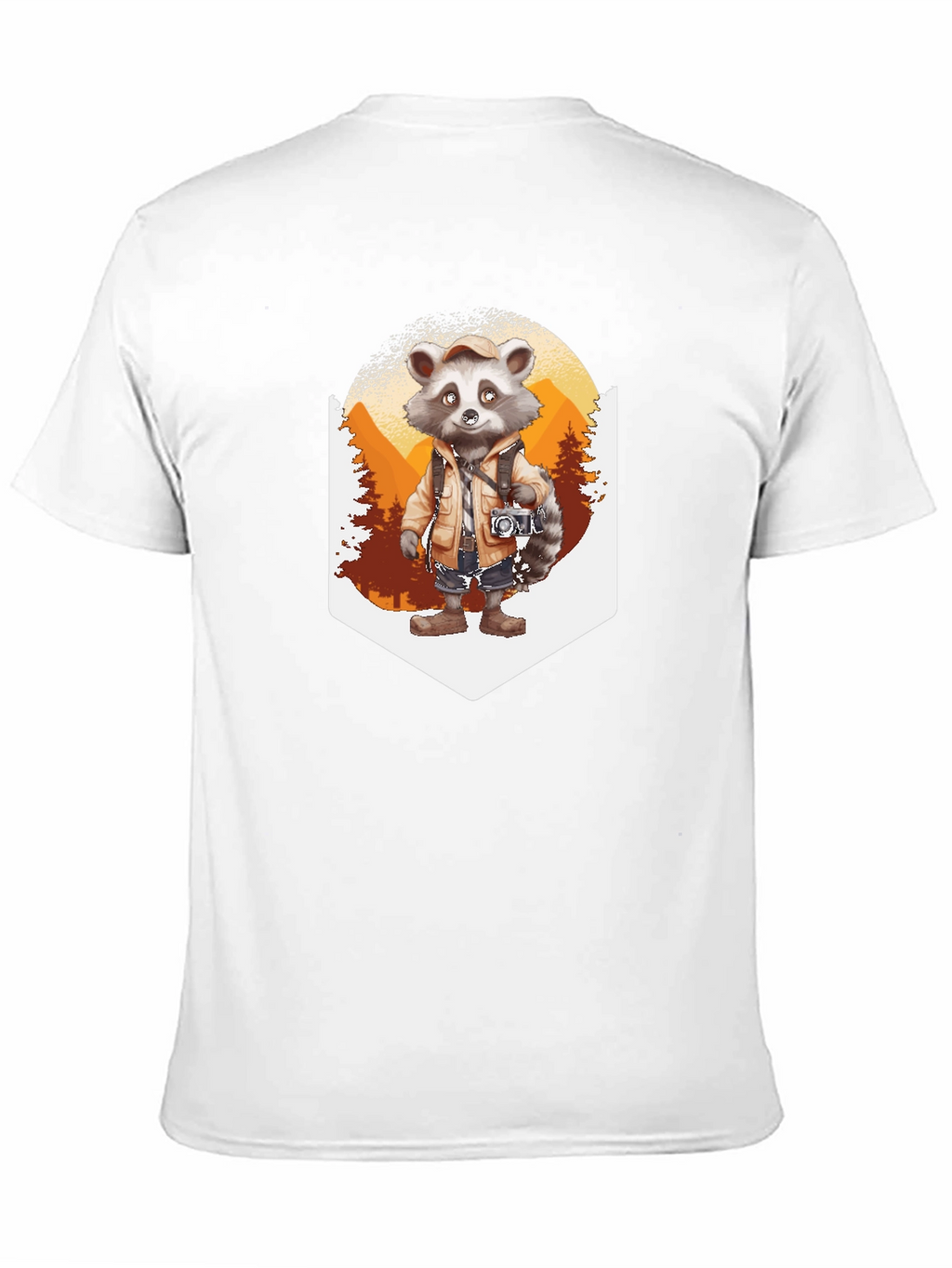 Raccoon Tourist T-Shirt