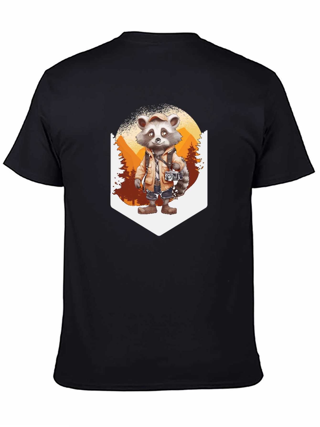 Raccoon Tourist T-Shirt