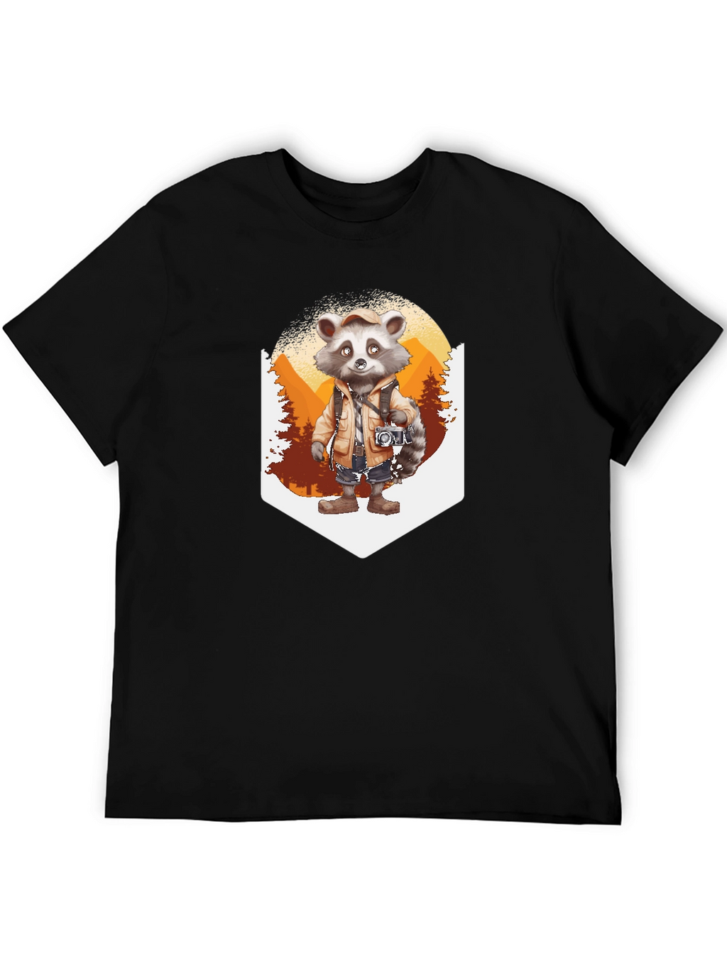 Raccoon Tourist T-Shirt