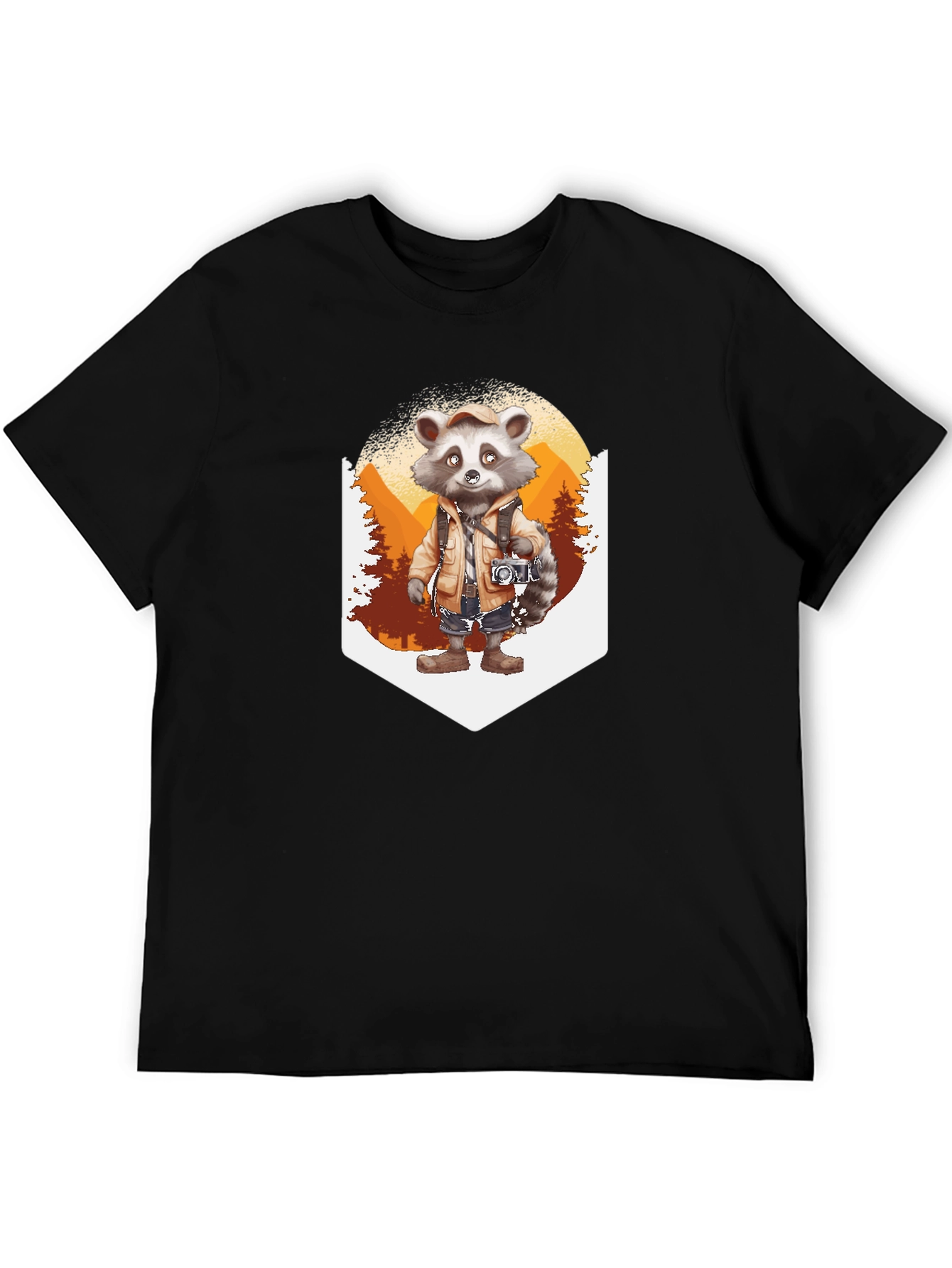 Raccoon Tourist T-Shirt