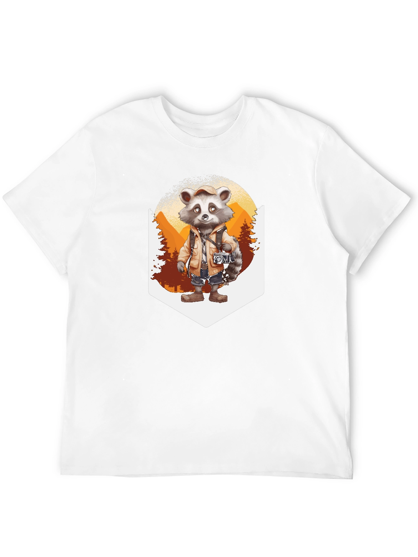 Raccoon Tourist T-Shirt