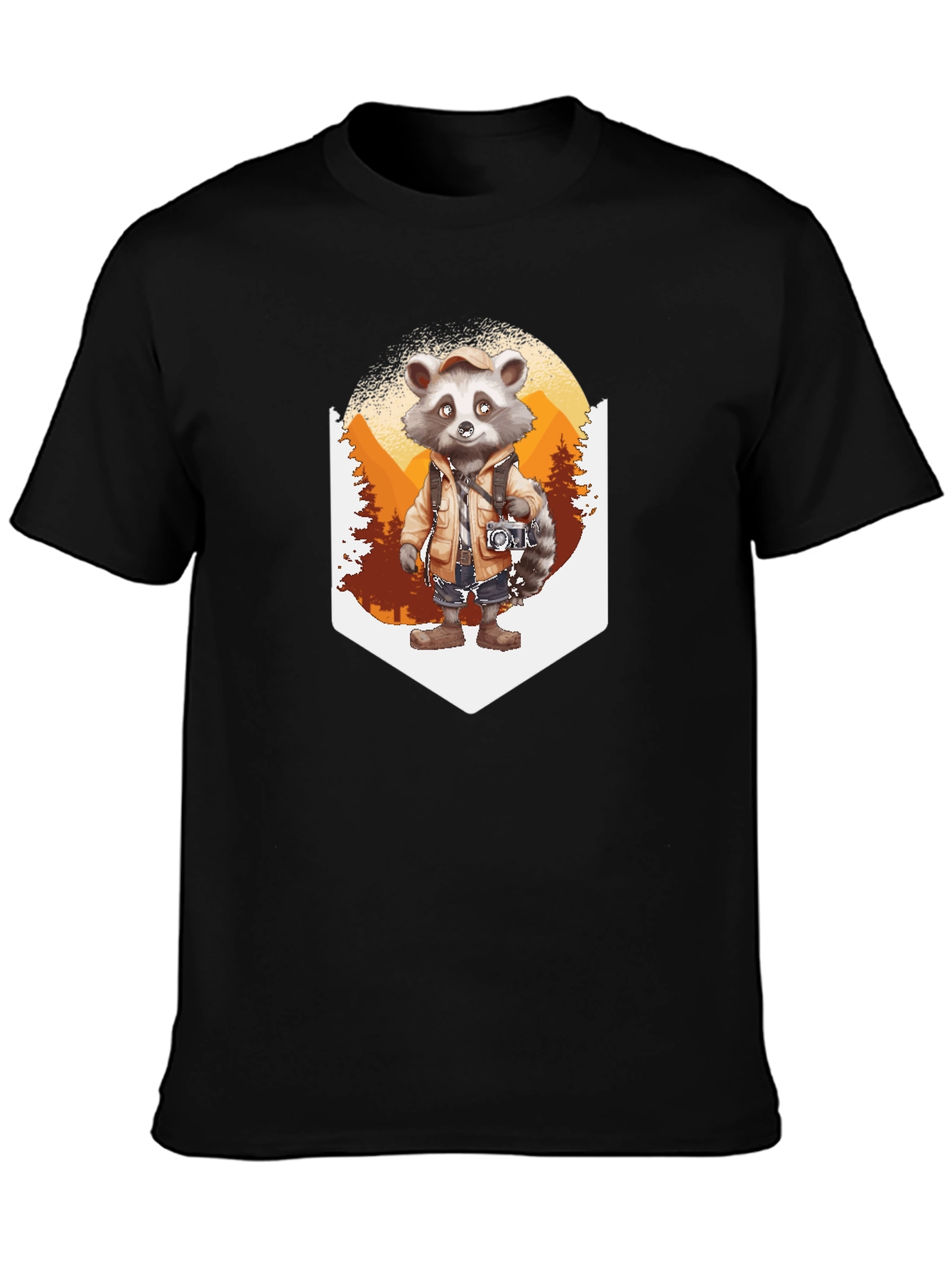 Raccoon Tourist T-Shirt