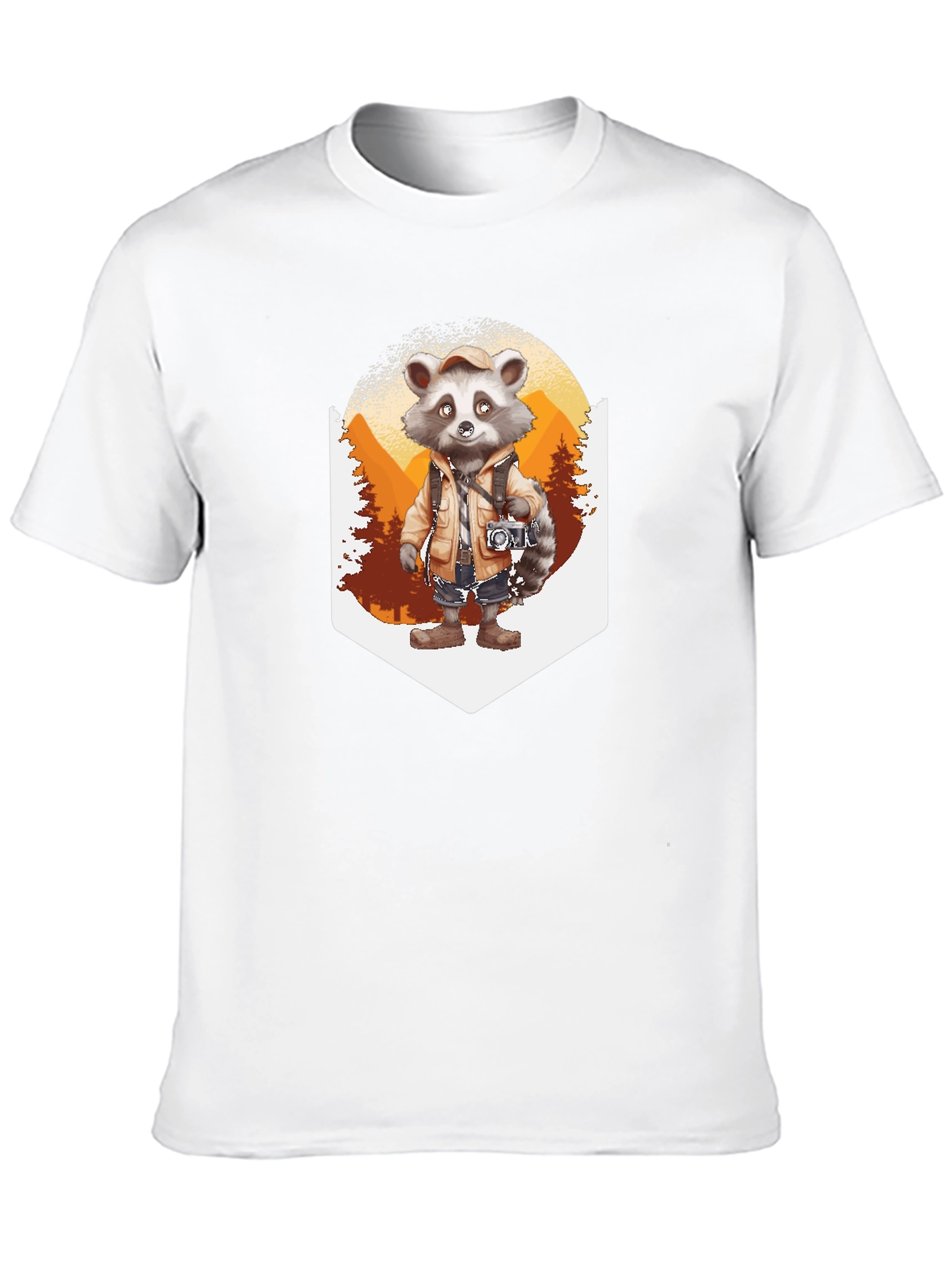 Raccoon Tourist T-Shirt