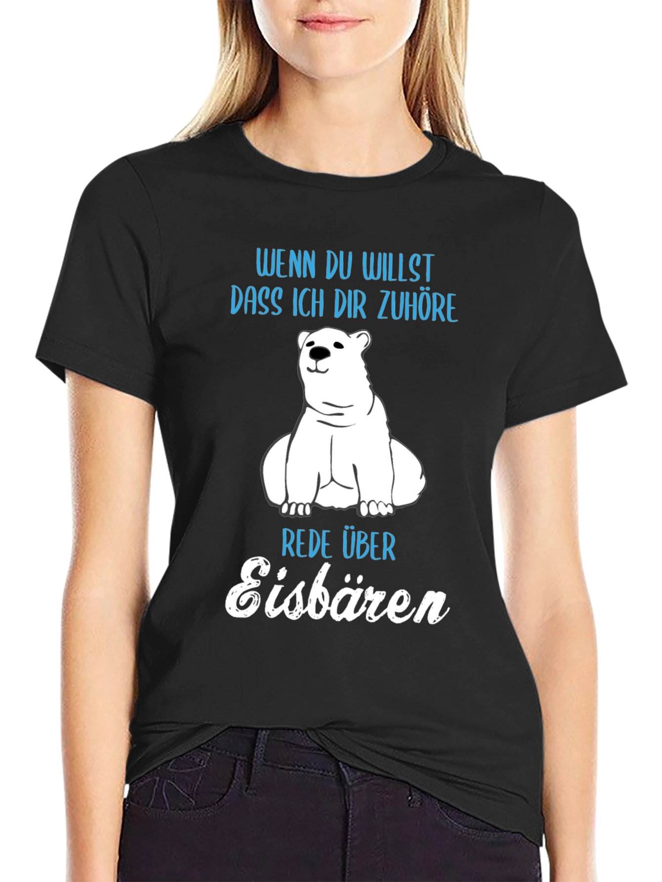 Funny German Polar Bear T-Shirt - Eisbären