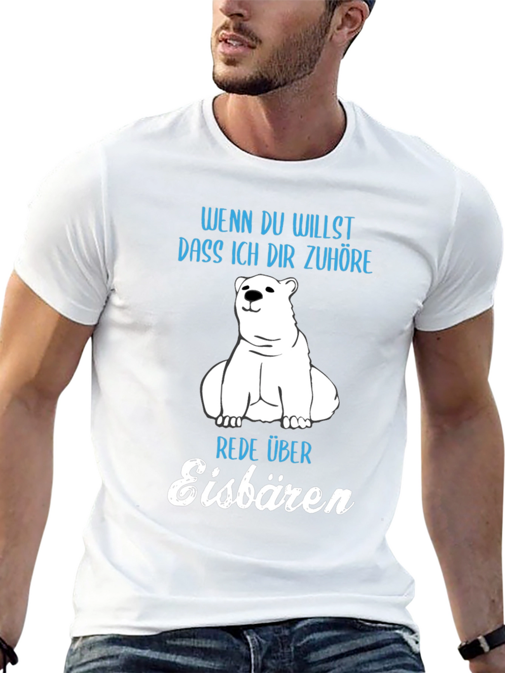 Funny German Polar Bear T-Shirt - Eisbären