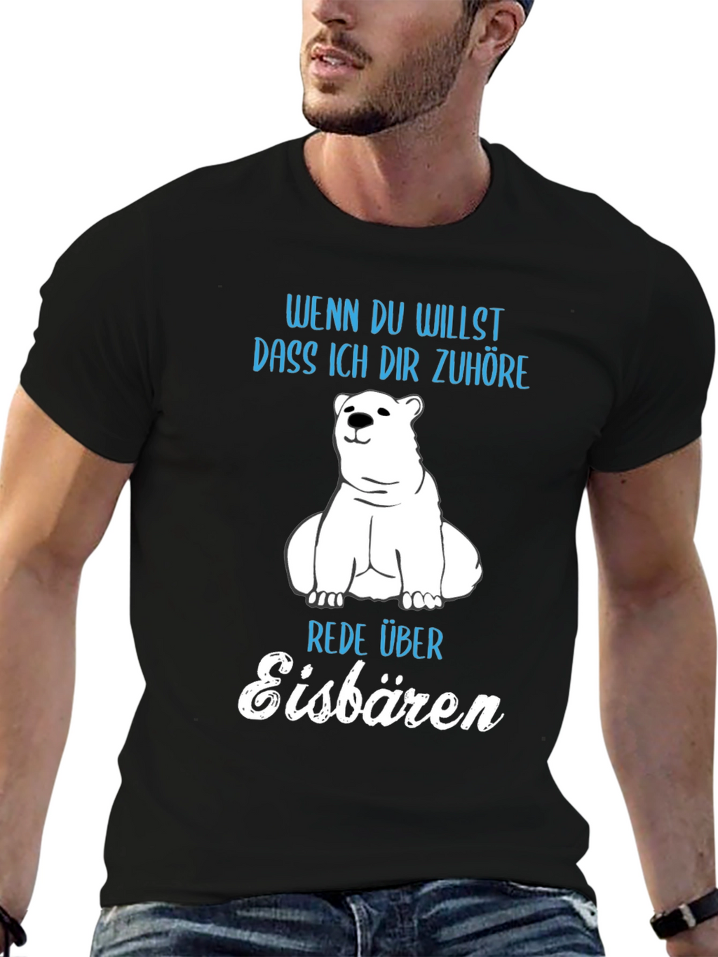 Funny German Polar Bear T-Shirt - Eisbären