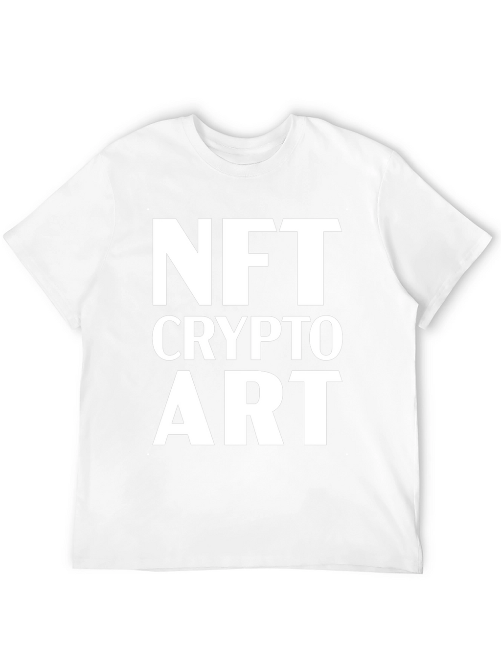 NFT Crypto Art Black T-Shirt