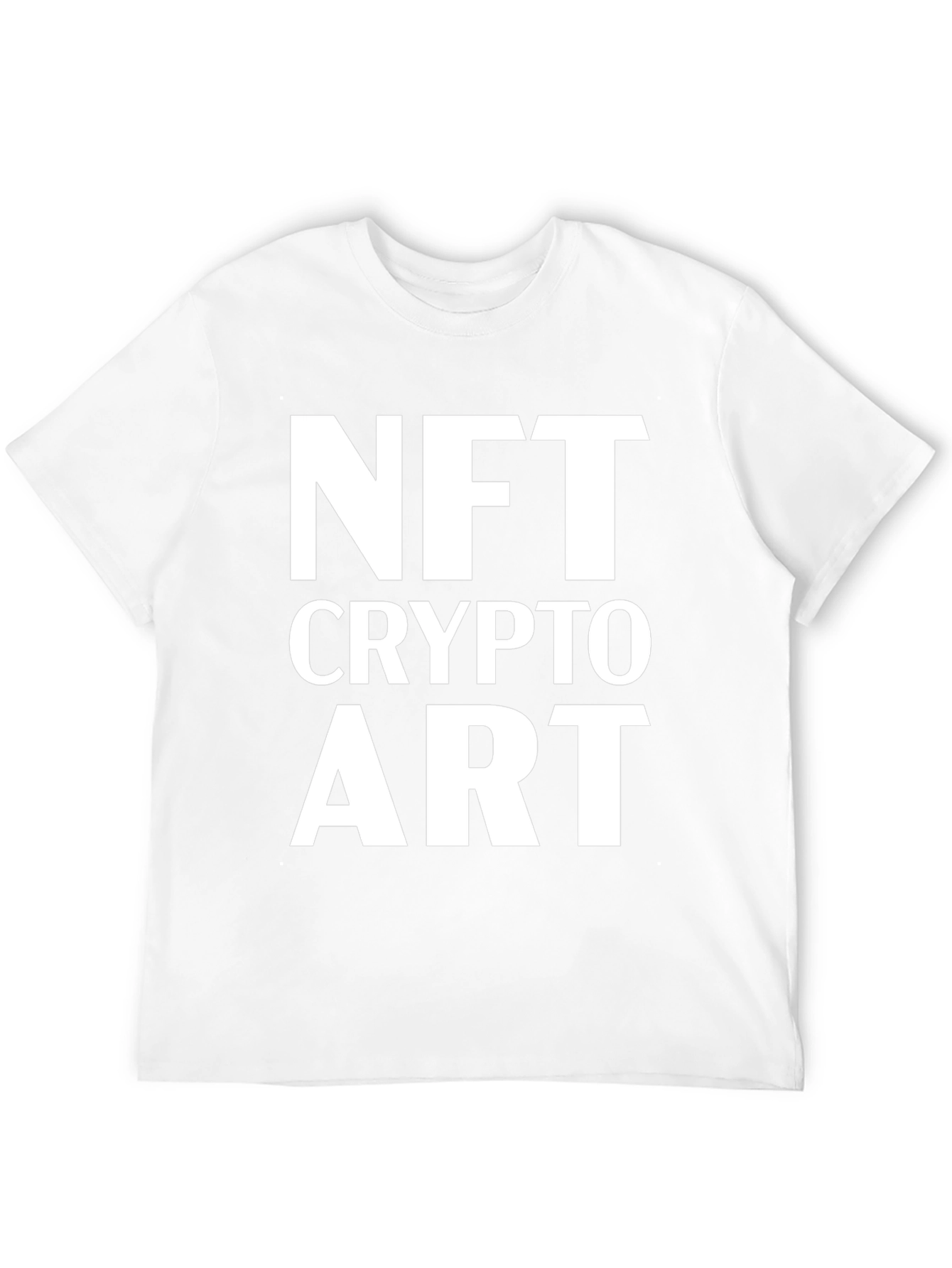 NFT Crypto Art Black T-Shirt