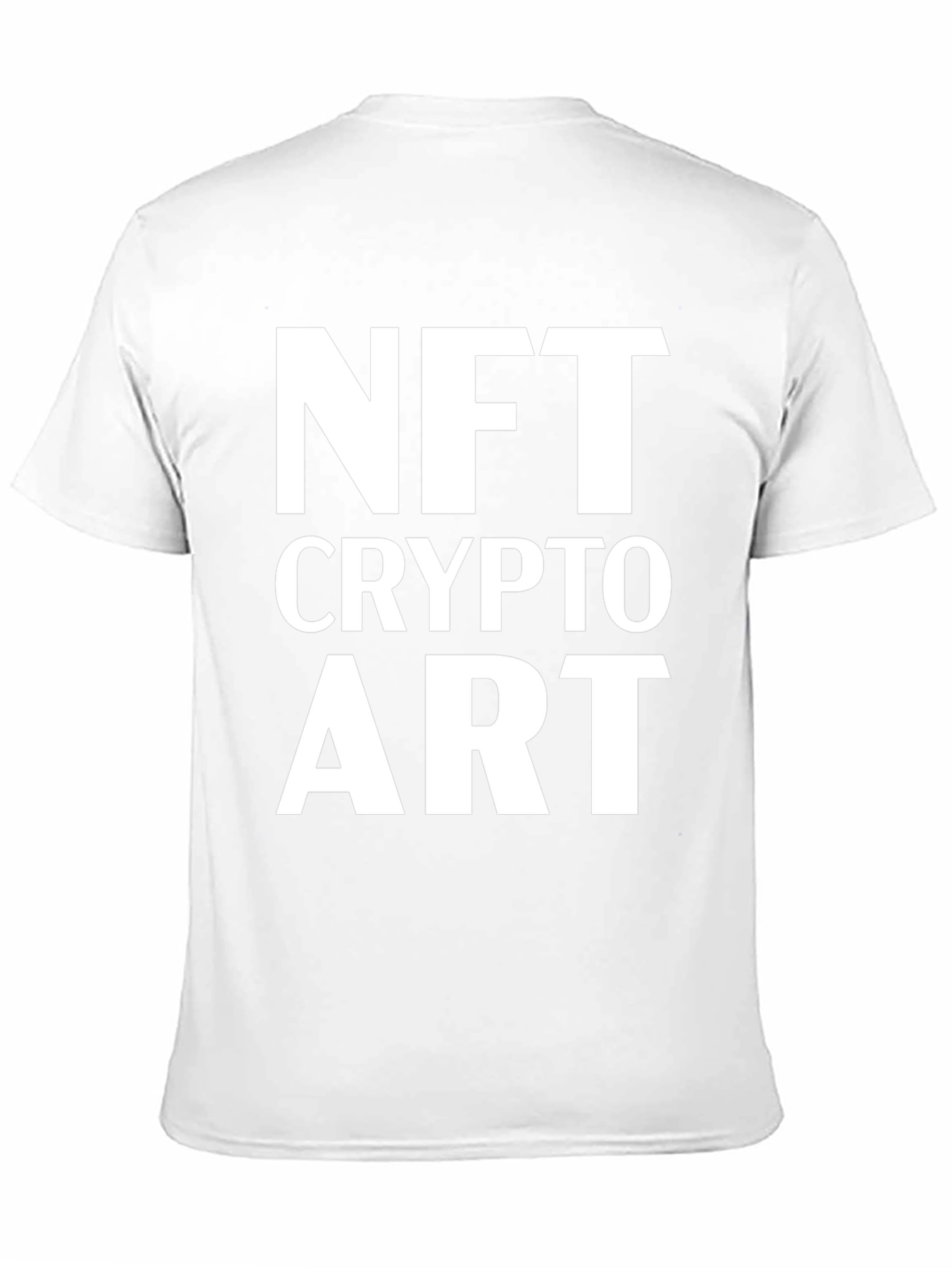 NFT Crypto Art Black T-Shirt