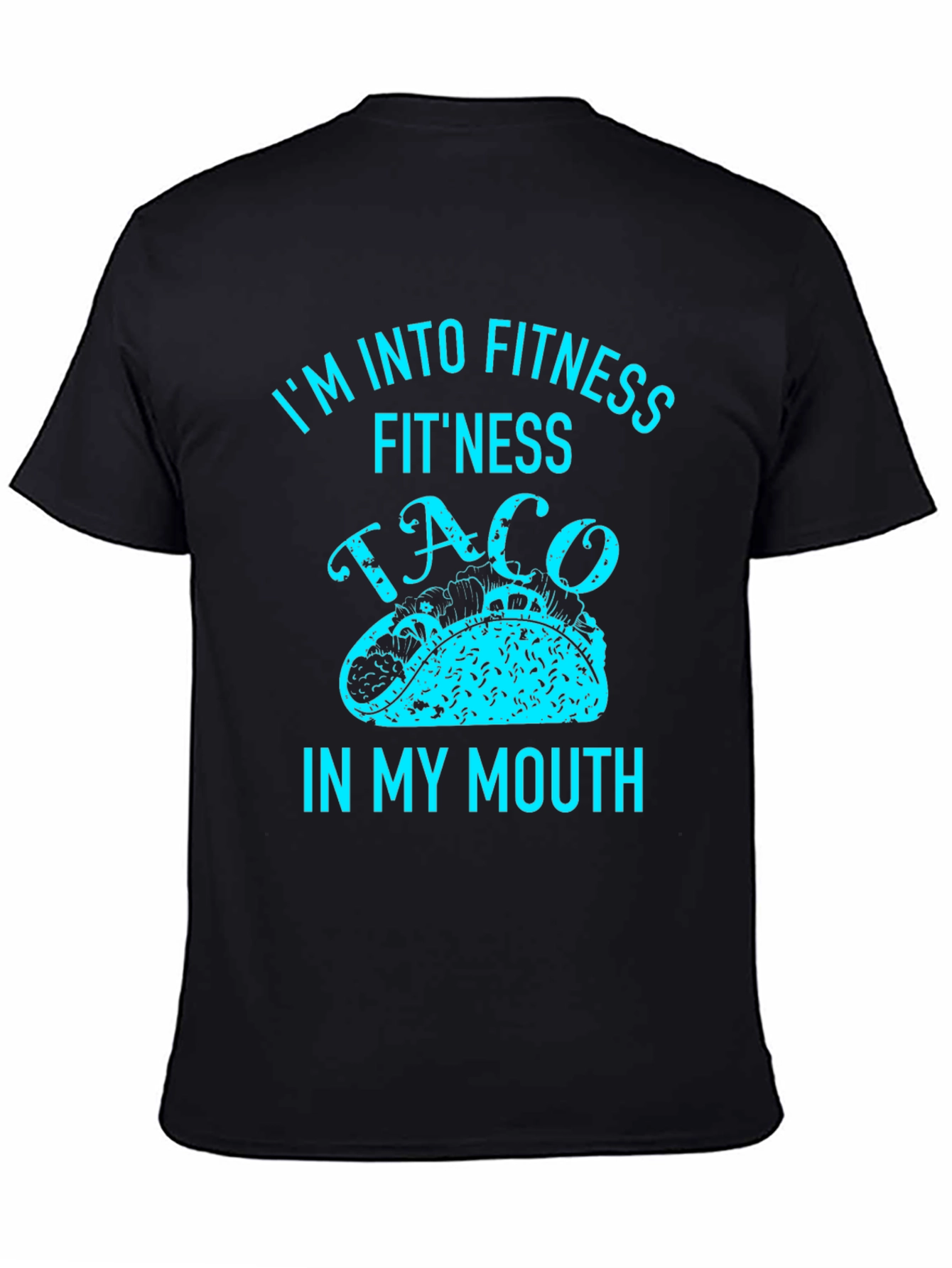 Fitness Taco T-Shirt - Funny Graphic Tee for Food Lovers