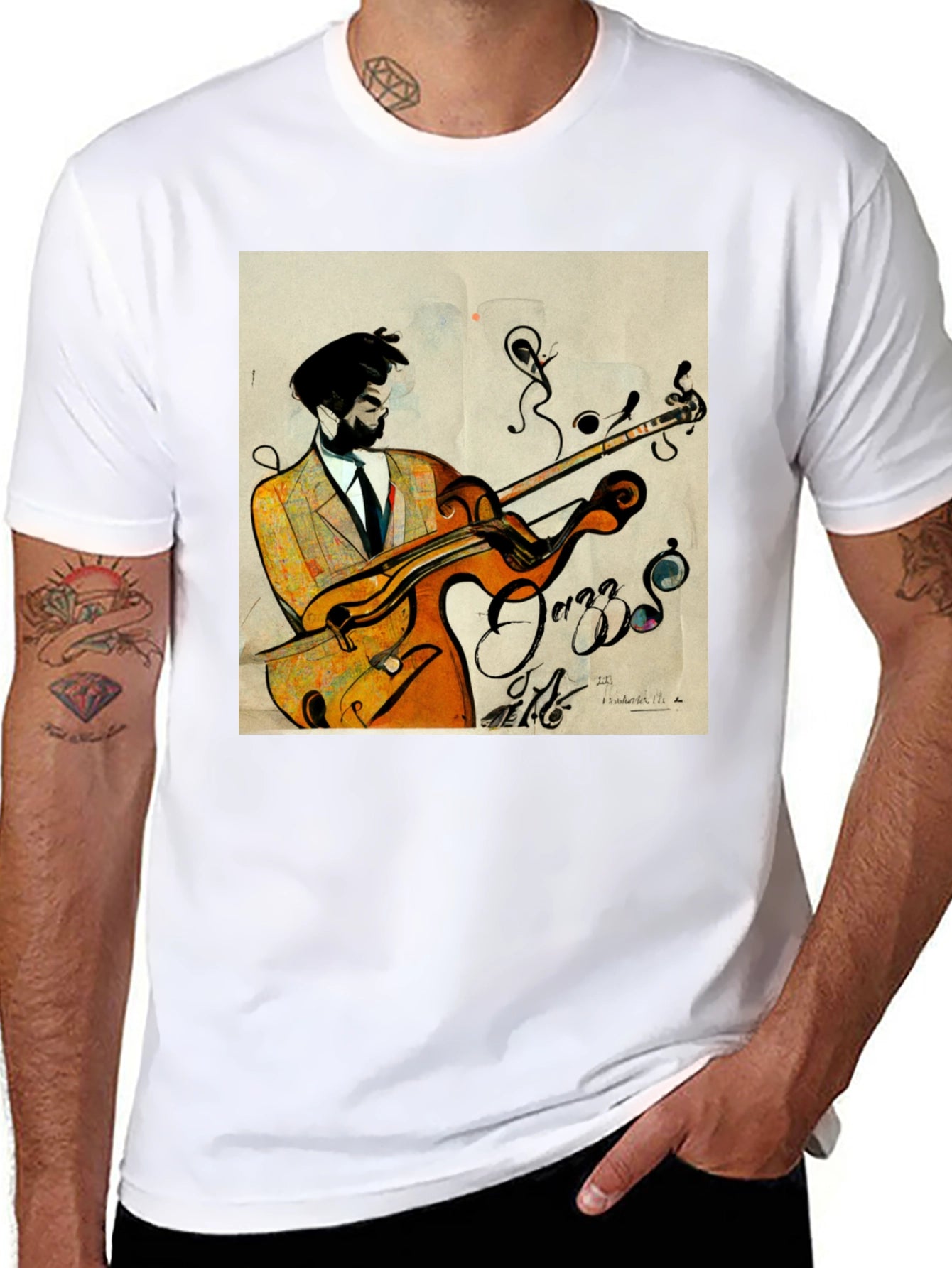 Jazz Guitar T-Shirt