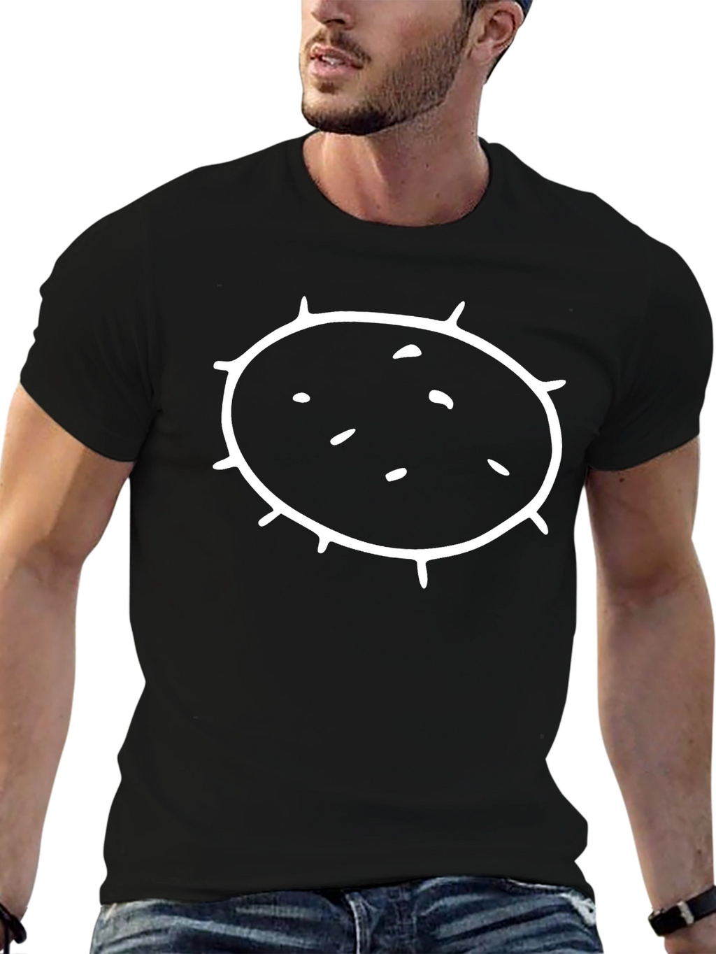 Abstract Graphic Print T-Shirt