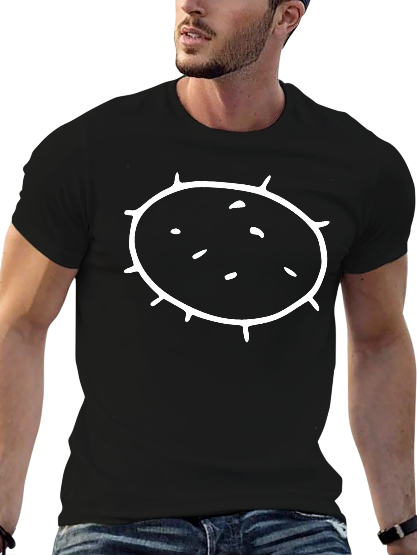 Abstract Graphic Print T-Shirt