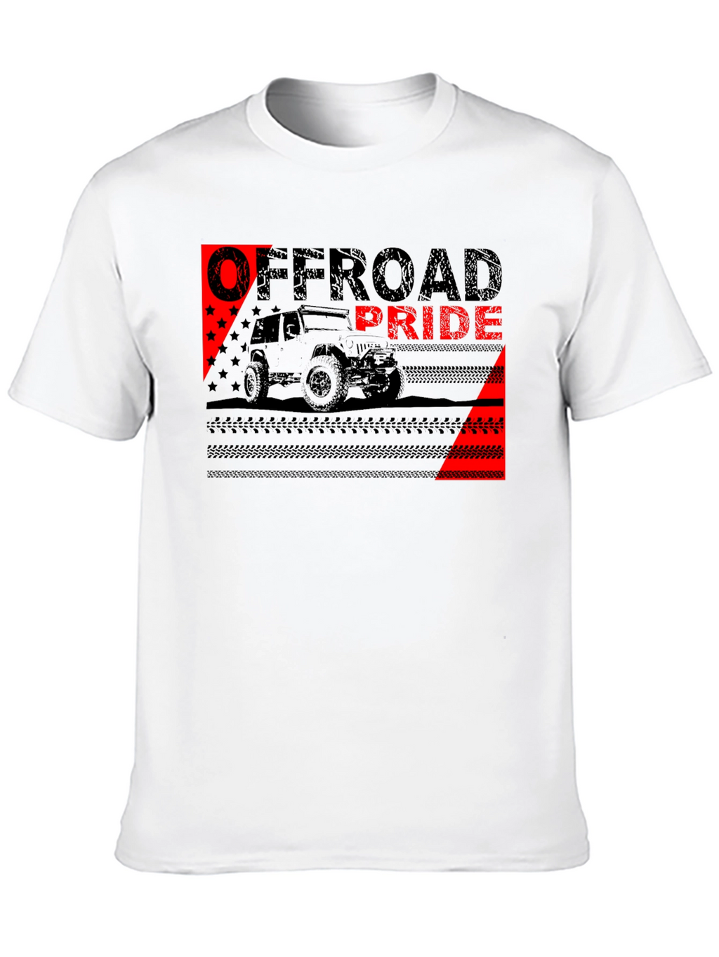 Offroad Pride Graphic T-Shirt - Black