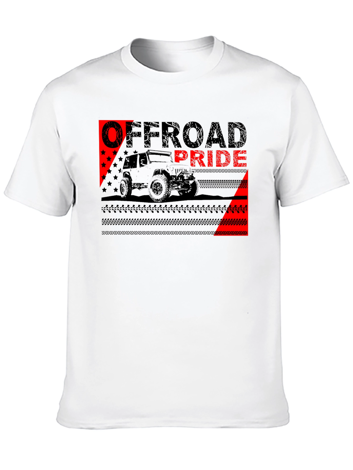 Offroad Pride Graphic T-Shirt - Black